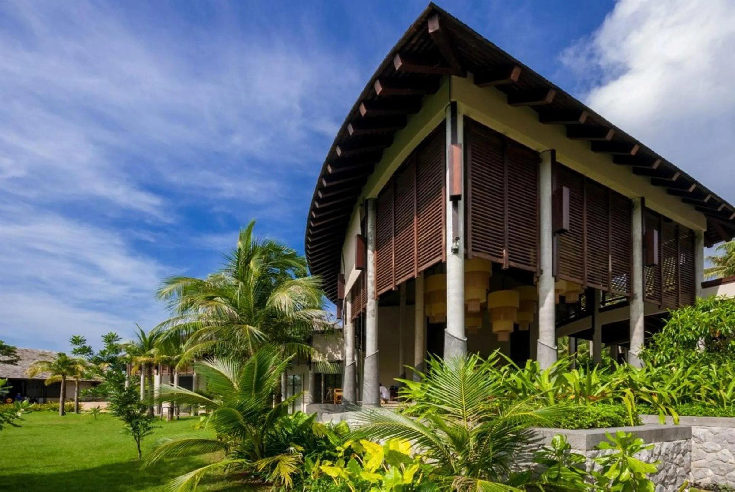 Facade/entrance in Chantaramas Beach Resort Koh Phangan