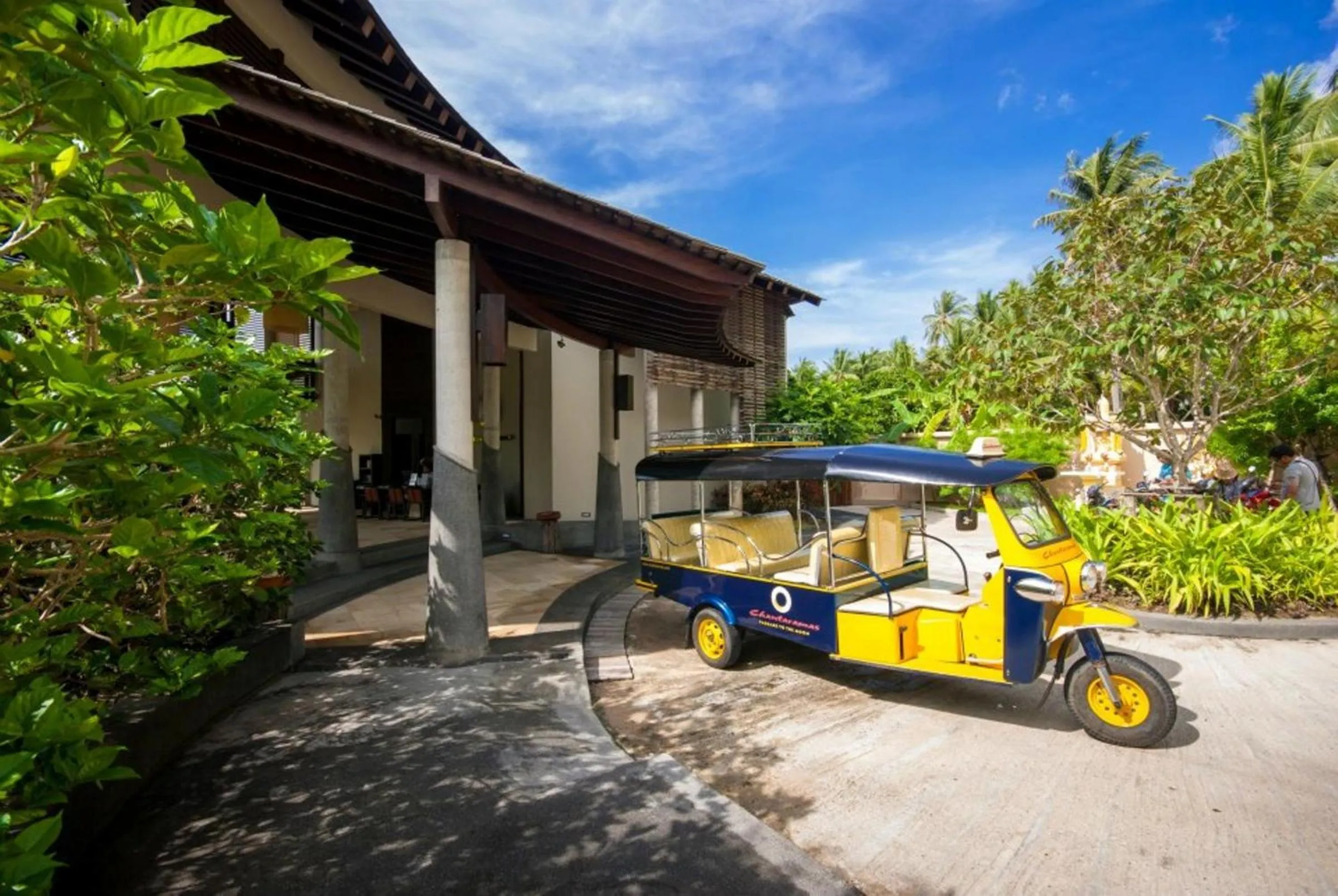 Facade/entrance in Chantaramas Beach Resort Koh Phangan