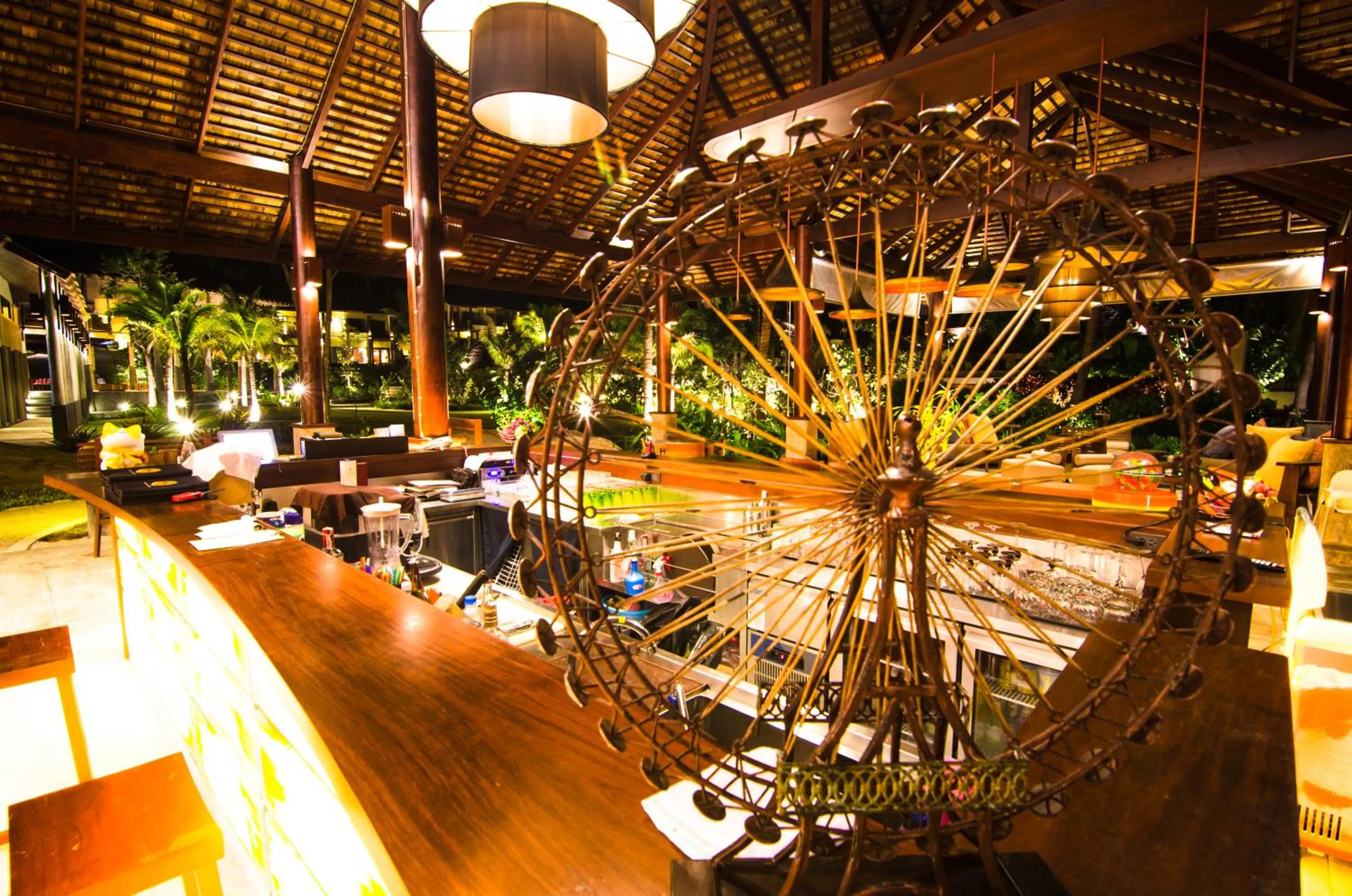 Restaurant/places to eat in Chantaramas Beach Resort Koh Phangan