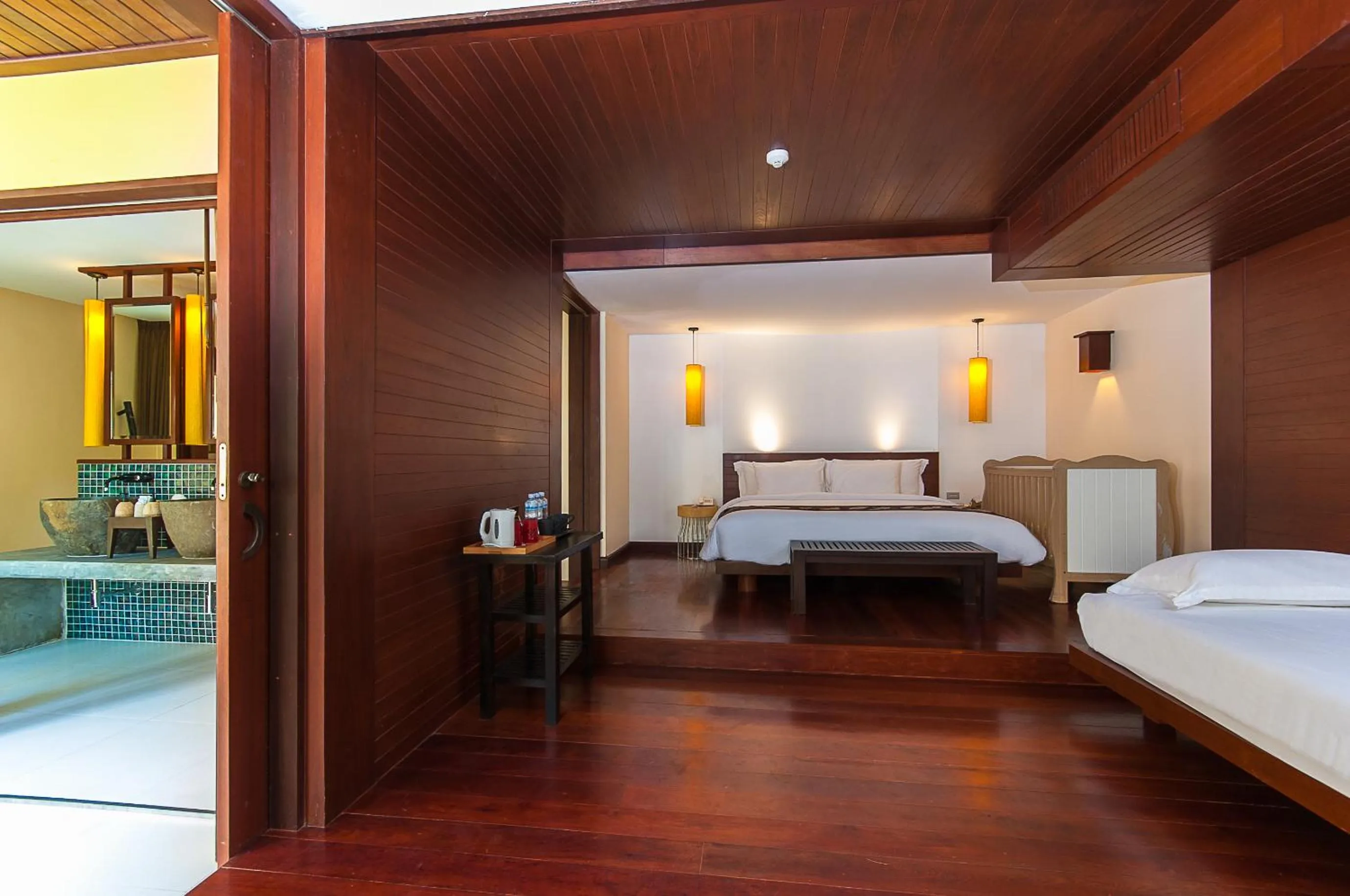 Bedroom, Bed in Chantaramas Beach Resort Koh Phangan