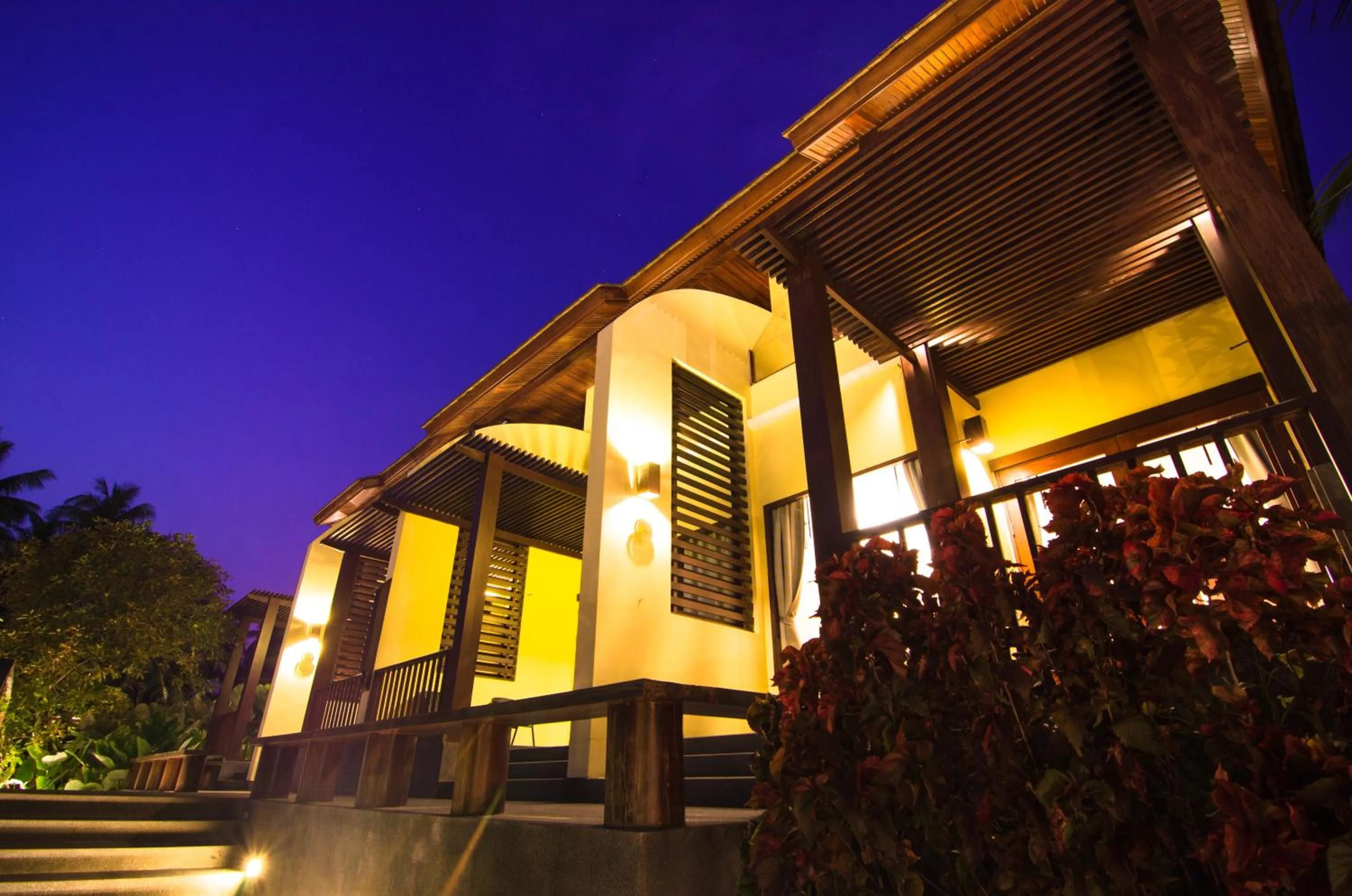 Balcony/Terrace in Chantaramas Beach Resort Koh Phangan