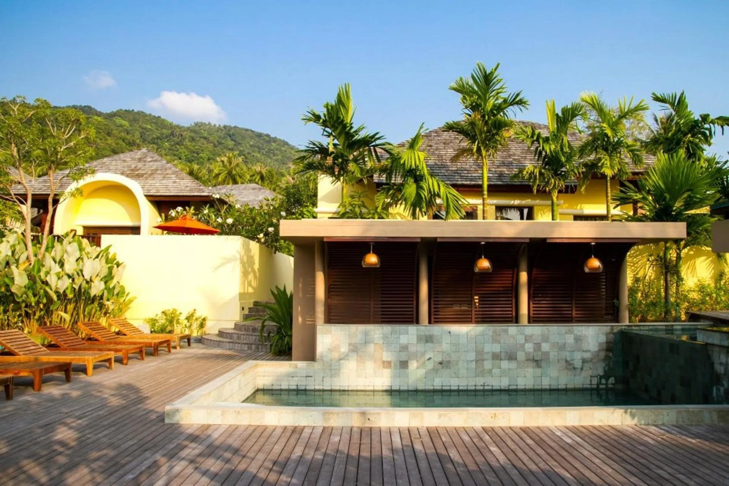Facade/entrance in Chantaramas Beach Resort Koh Phangan