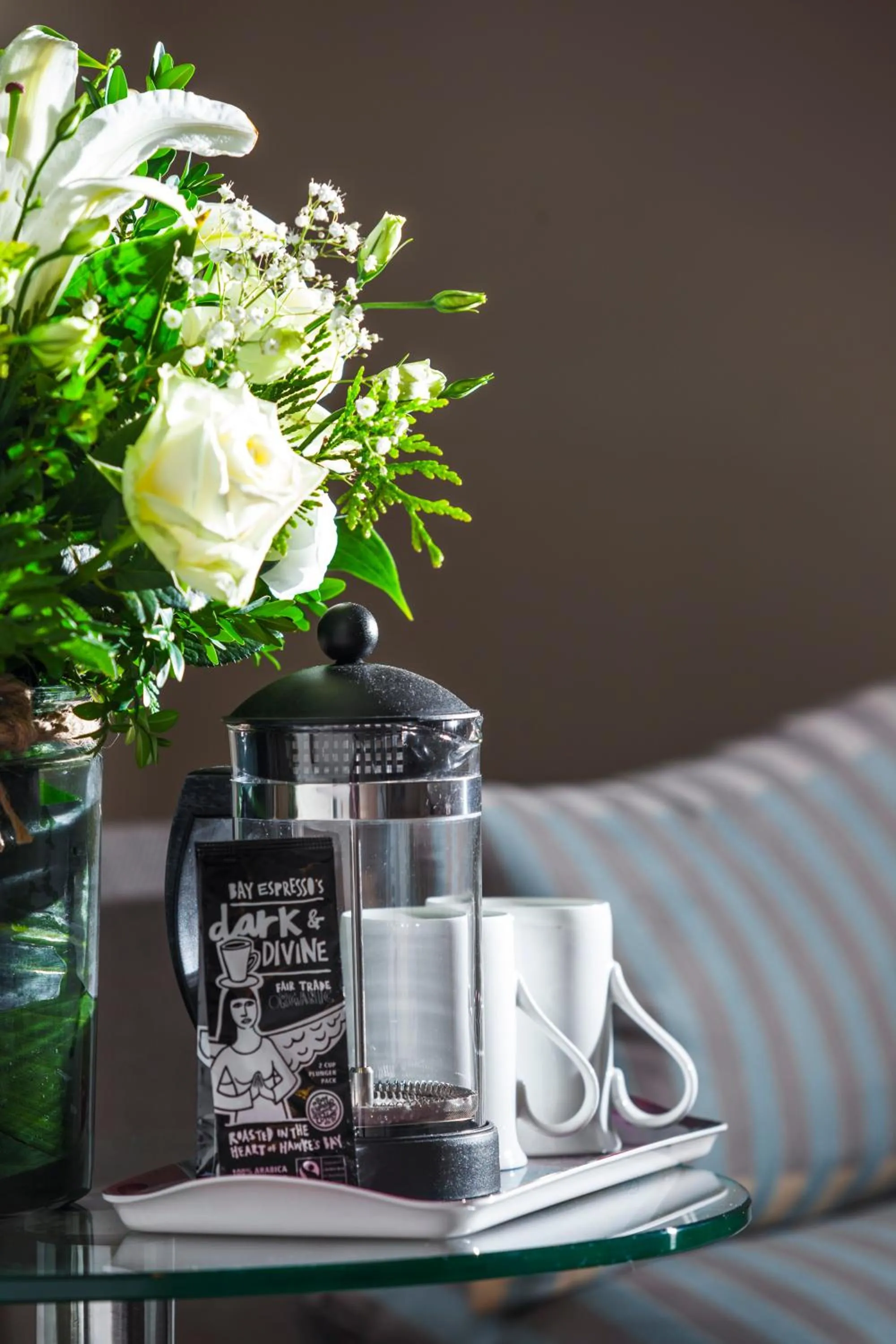 Decorative detail in Fairley Motor Lodge