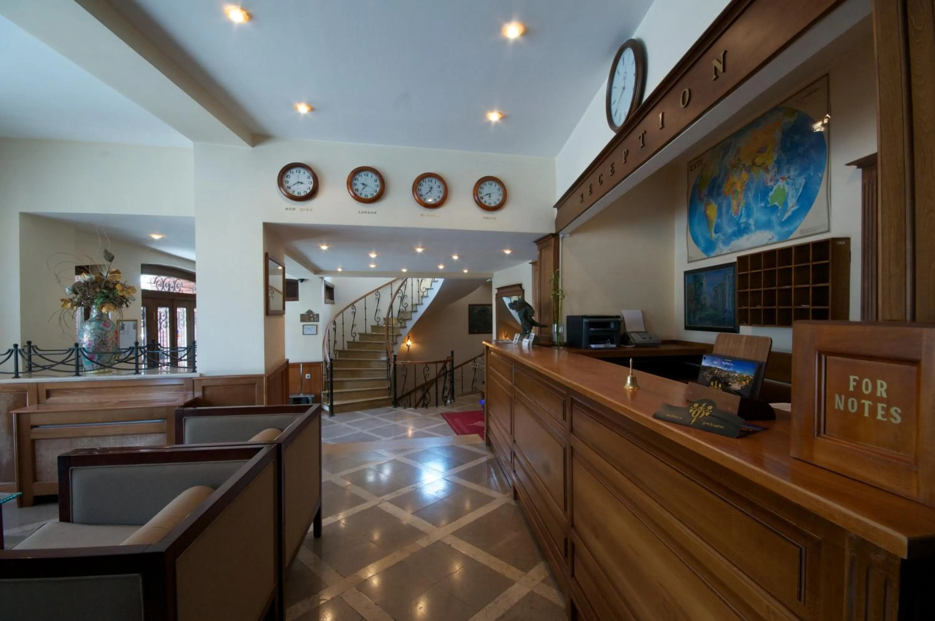 Lobby or reception in Hotel Kopala