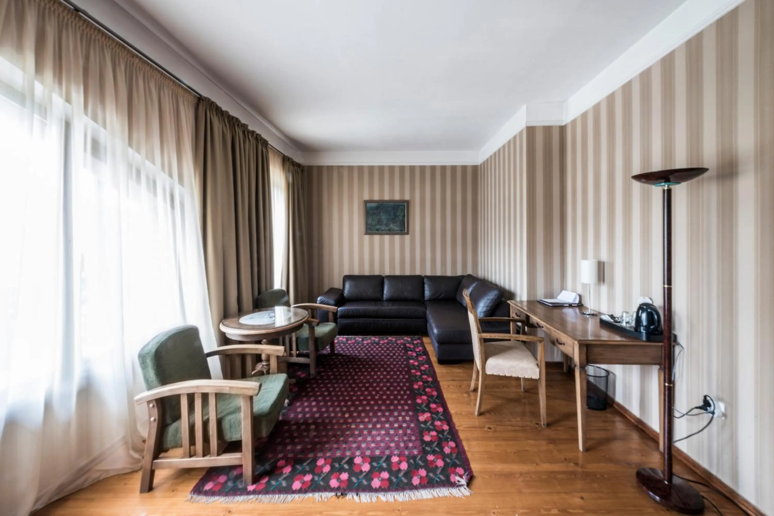 Seating area in Hotel Kopala