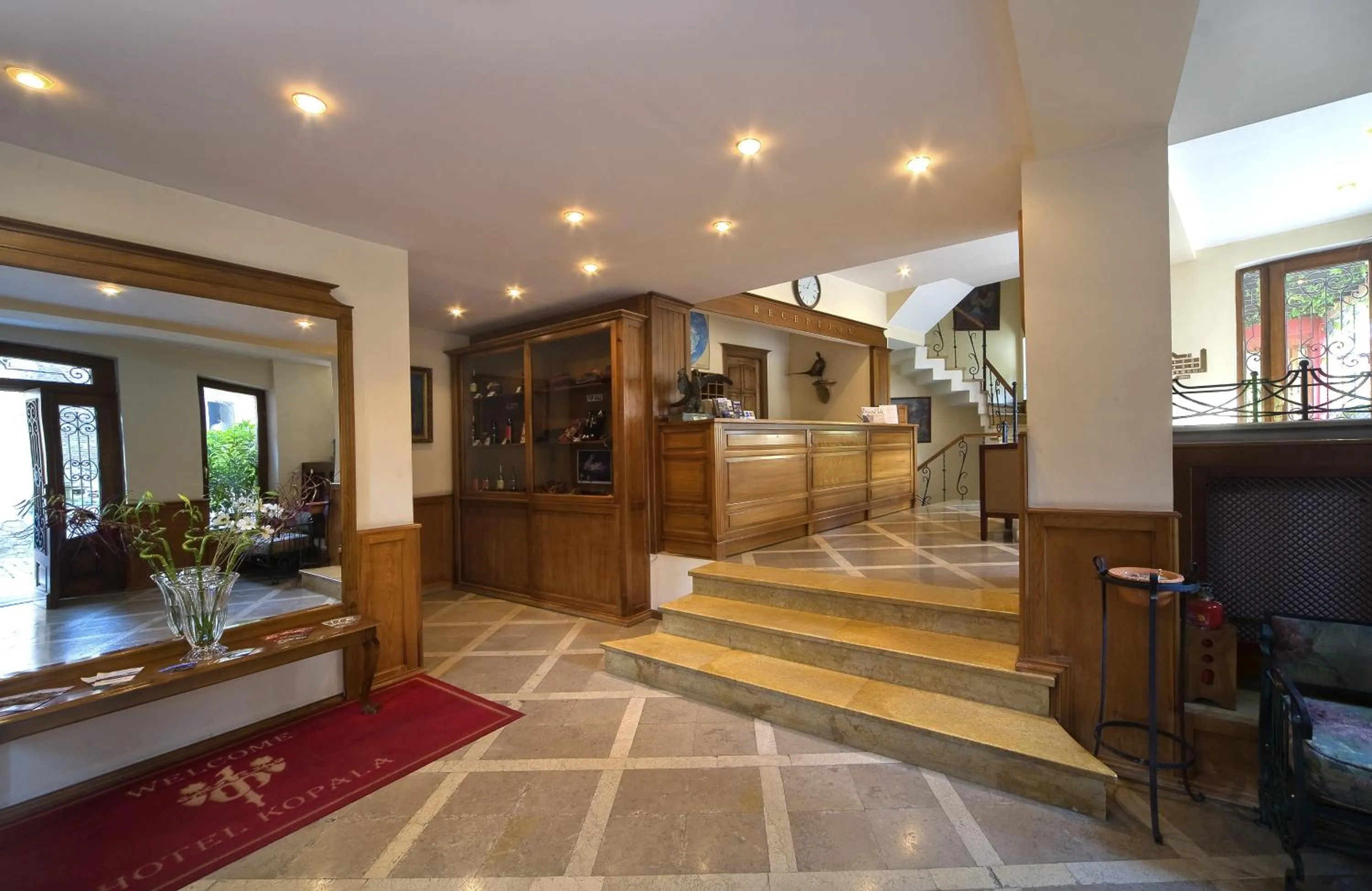 Lobby or reception in Hotel Kopala