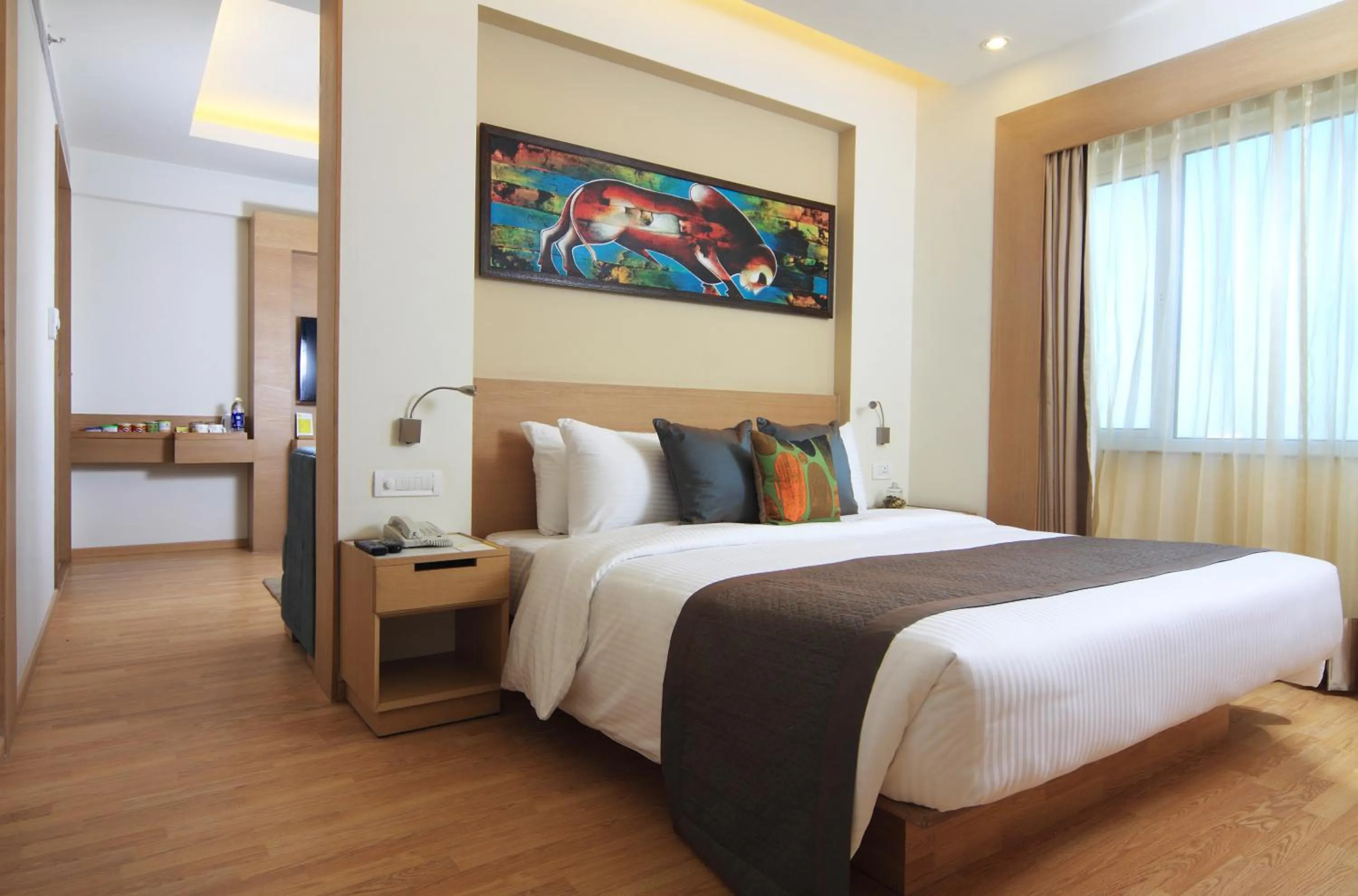 Bedroom, Bed in Lemon Tree Premier, Ulsoor Lake, Bengaluru