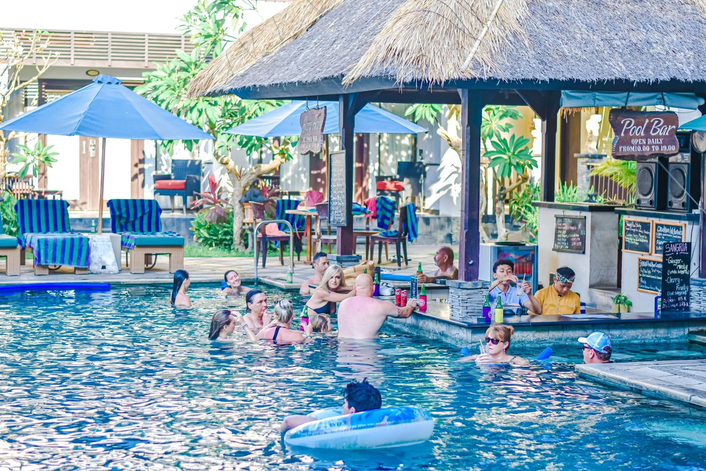 Swimming pool in The Lokha Legian Resort & Spa