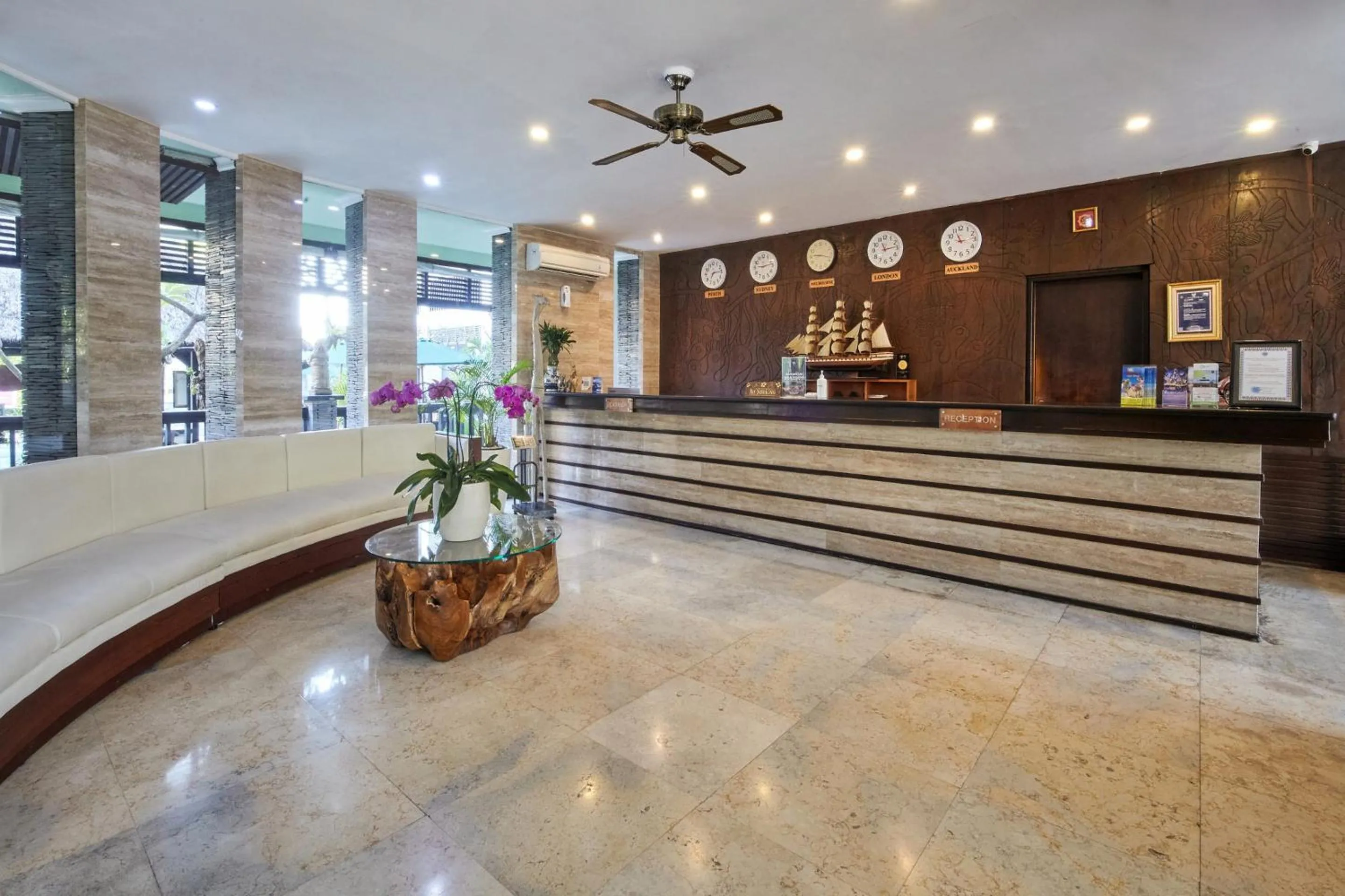 Lobby or reception in The Lokha Legian Resort & Spa
