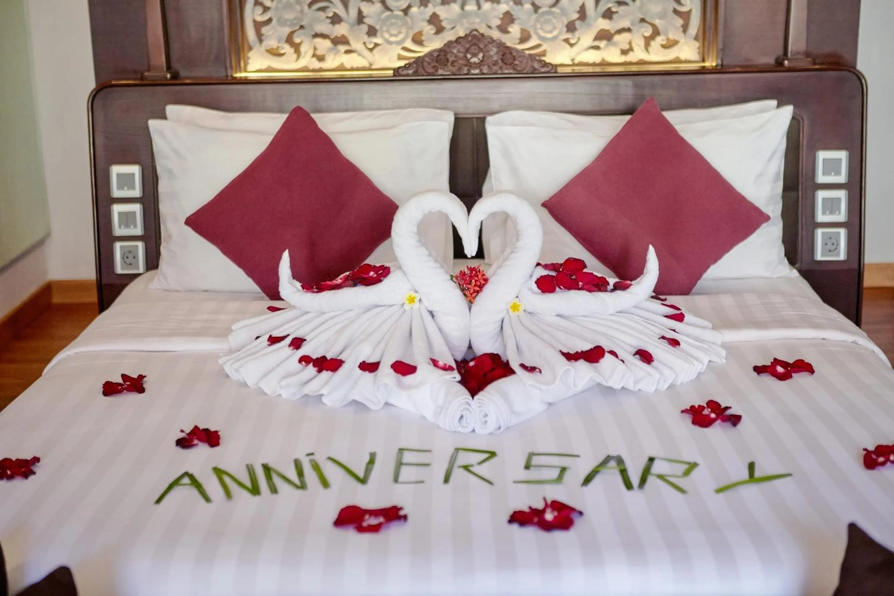 Bedroom, Bed in The Lokha Legian Resort & Spa