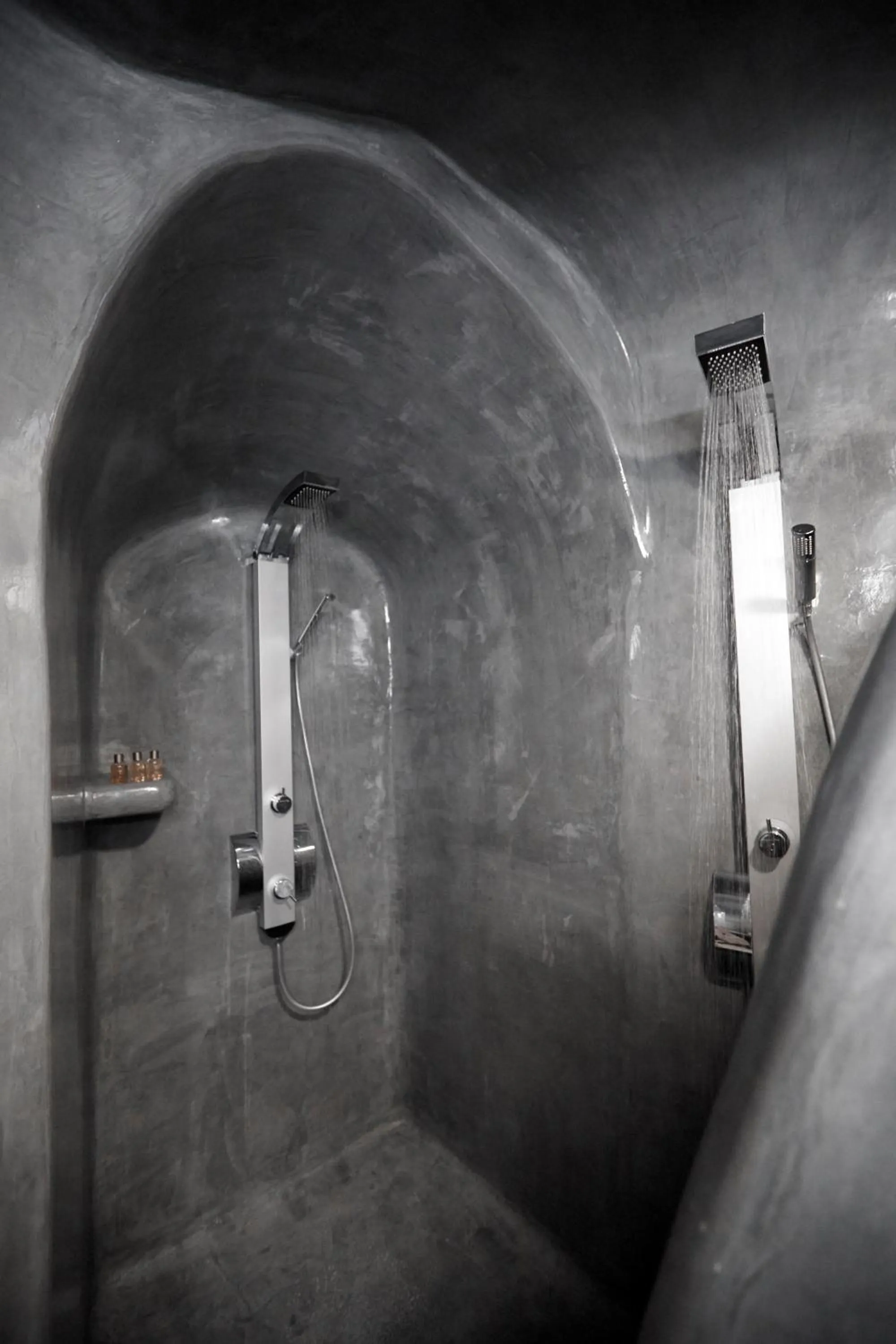 Shower in Virginia's Cave Villas