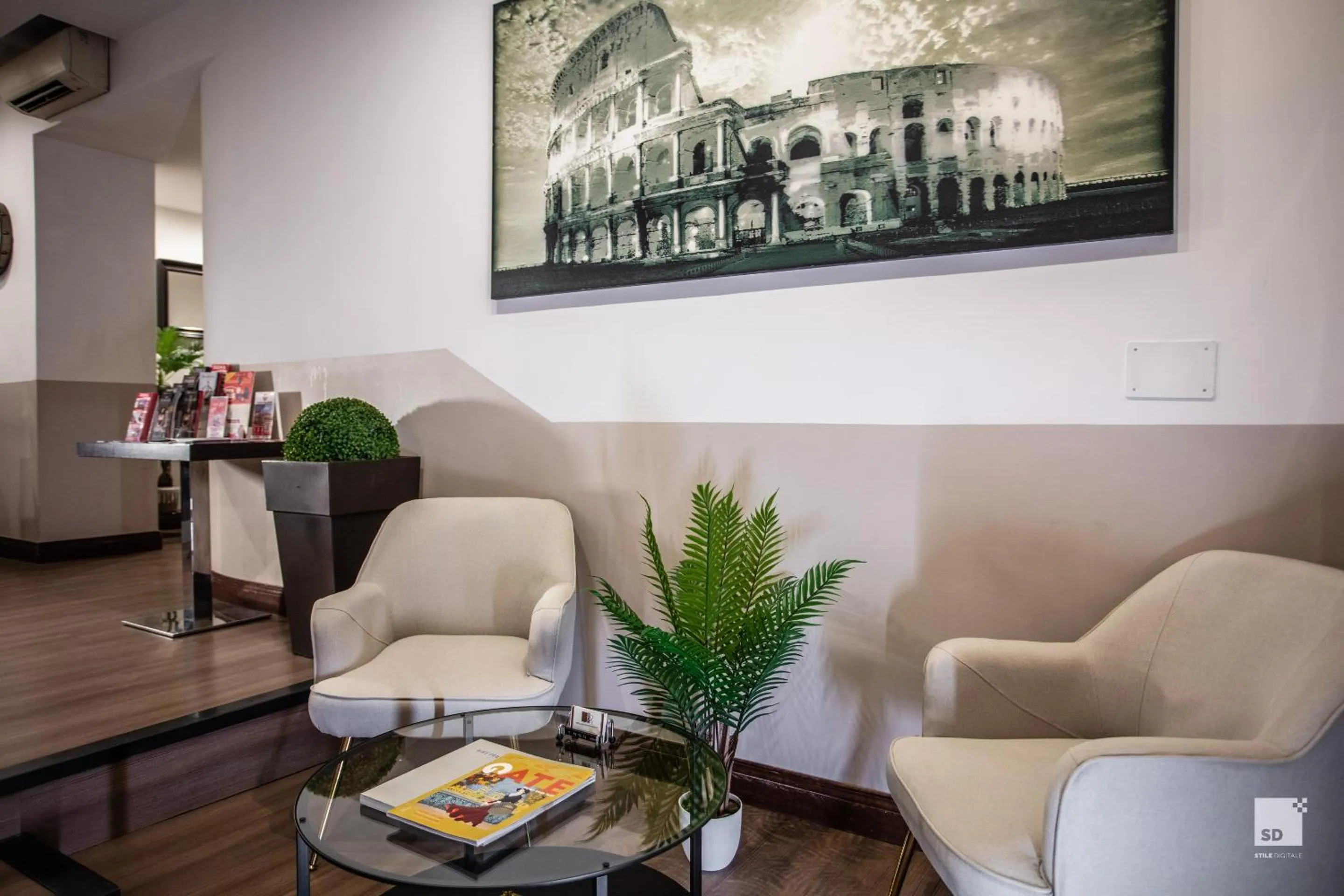 Lobby or reception in Hotel Boutique Nazionale