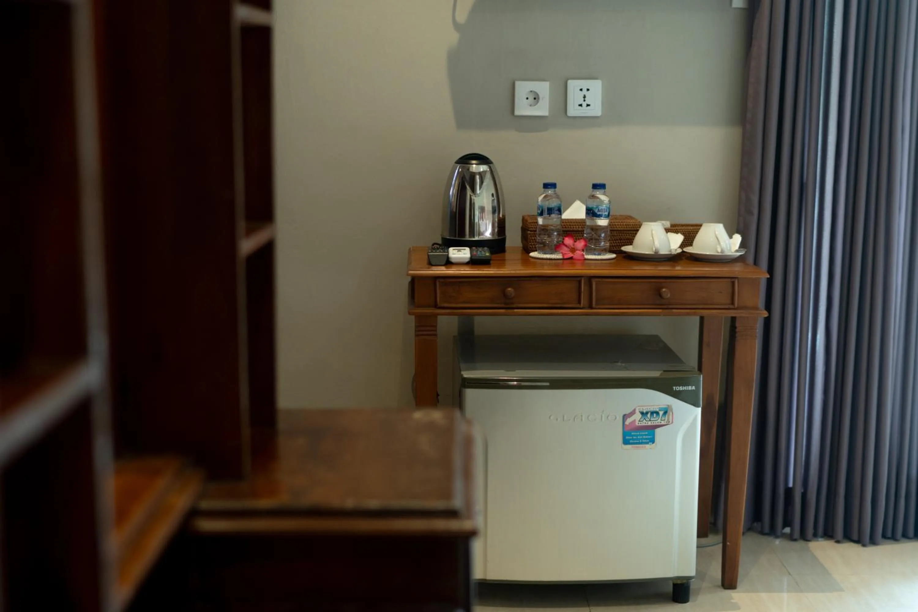 Coffee/tea facilities in Warsa's Garden Bungalow and Spa