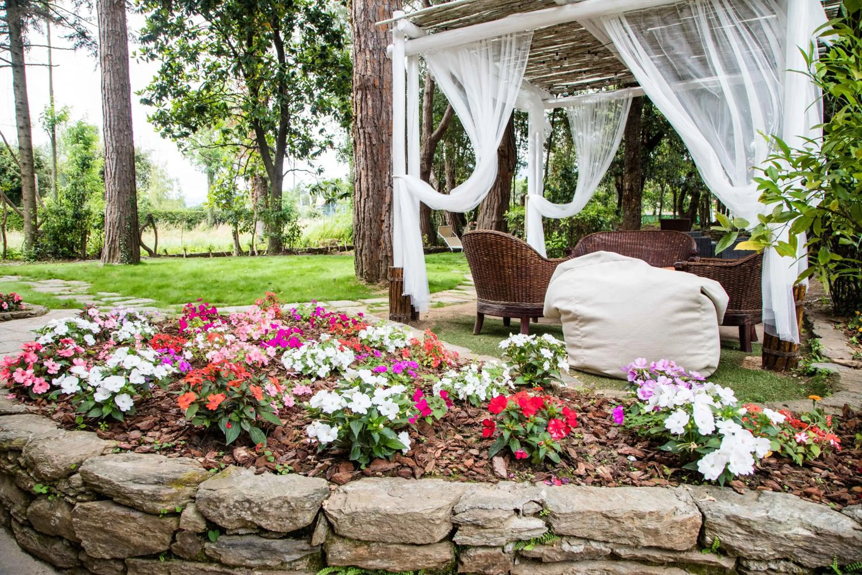Garden in Hotel La Tavernetta dei Ronchi