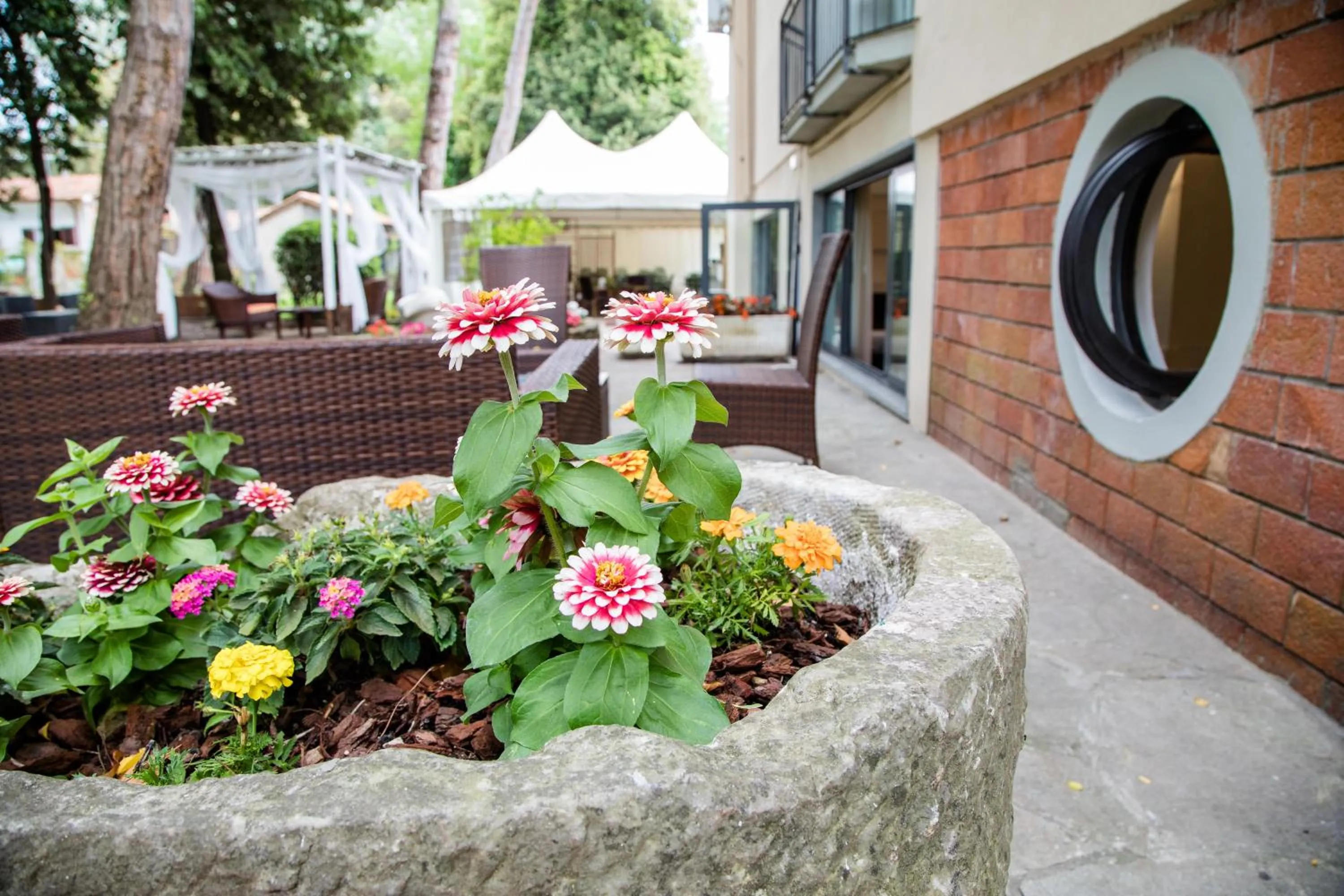 Garden in Hotel La Tavernetta dei Ronchi