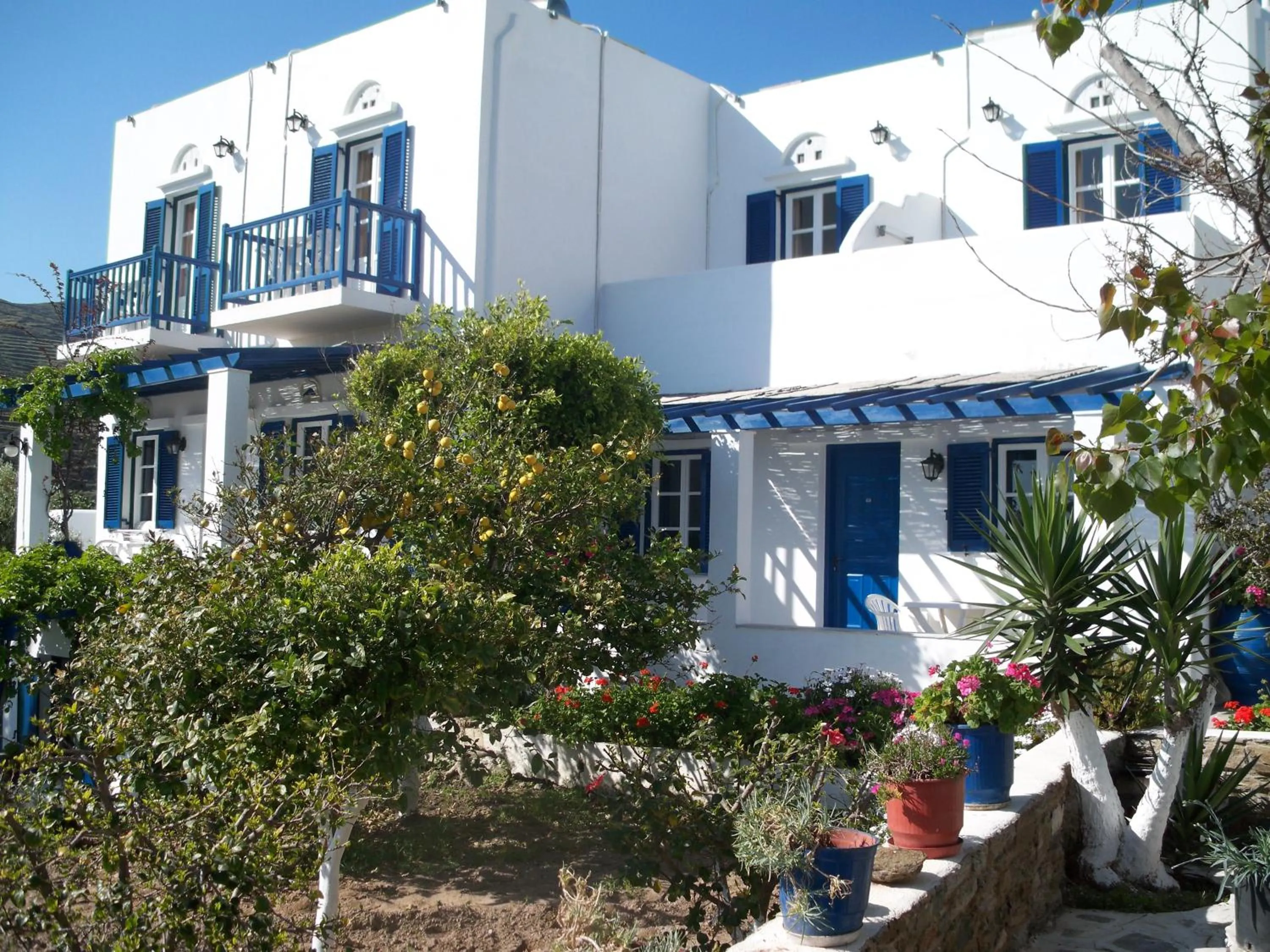 Property building in Kionia Galini Bangalows