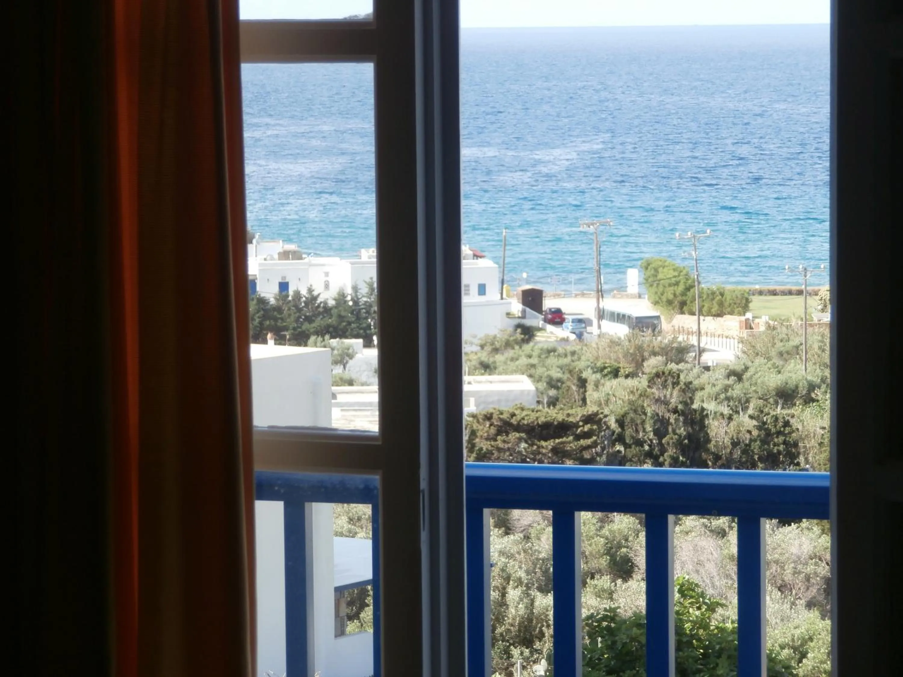 Shower in Kionia Galini Bangalows