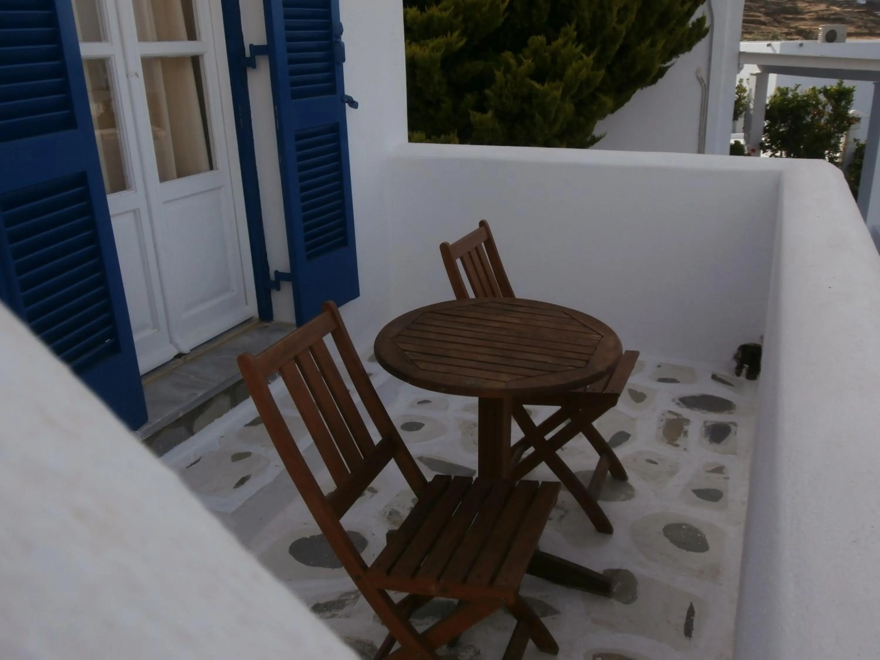 Patio in Kionia Galini Bangalows