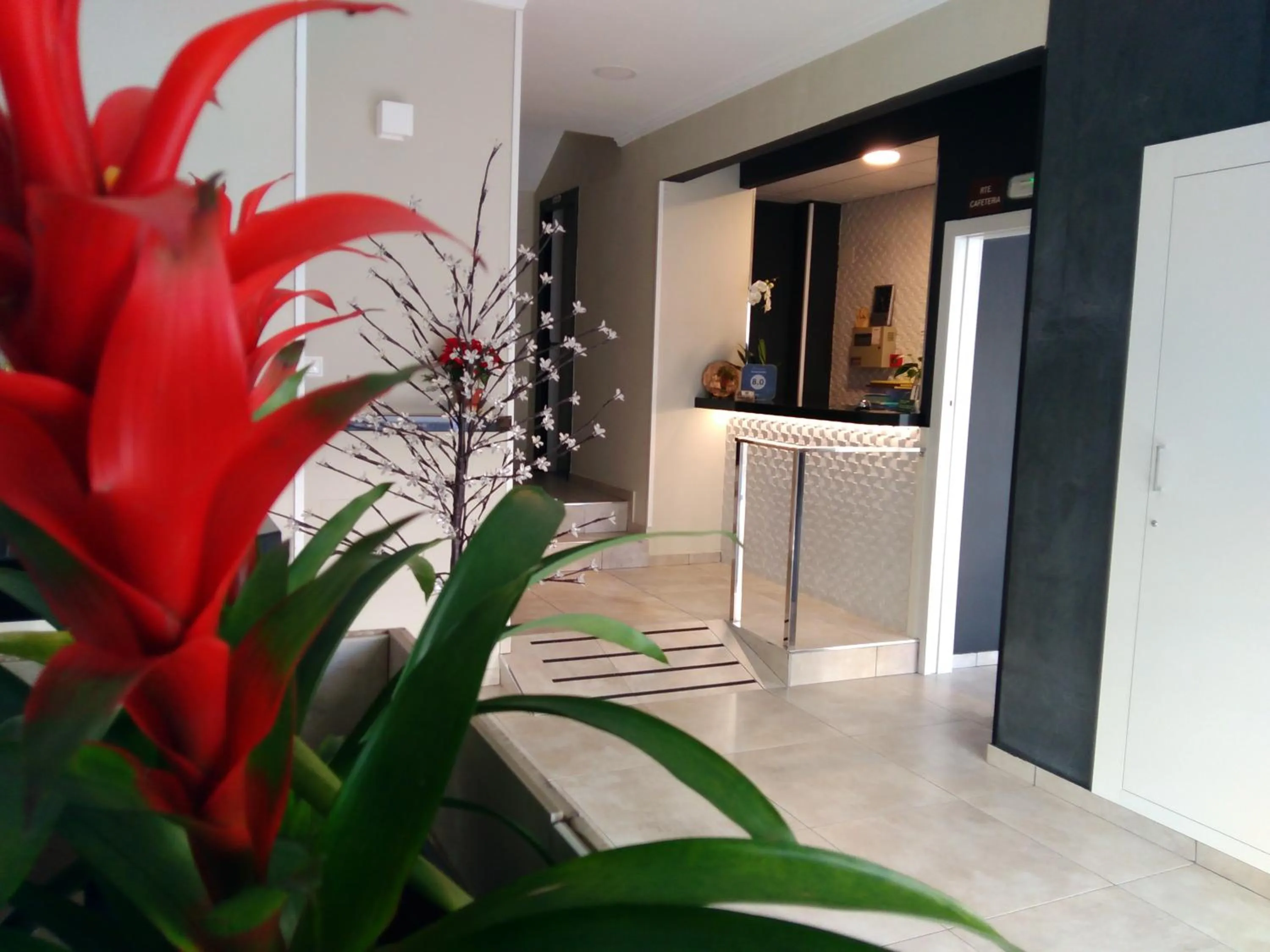 Lobby or reception in Hostal El Altet