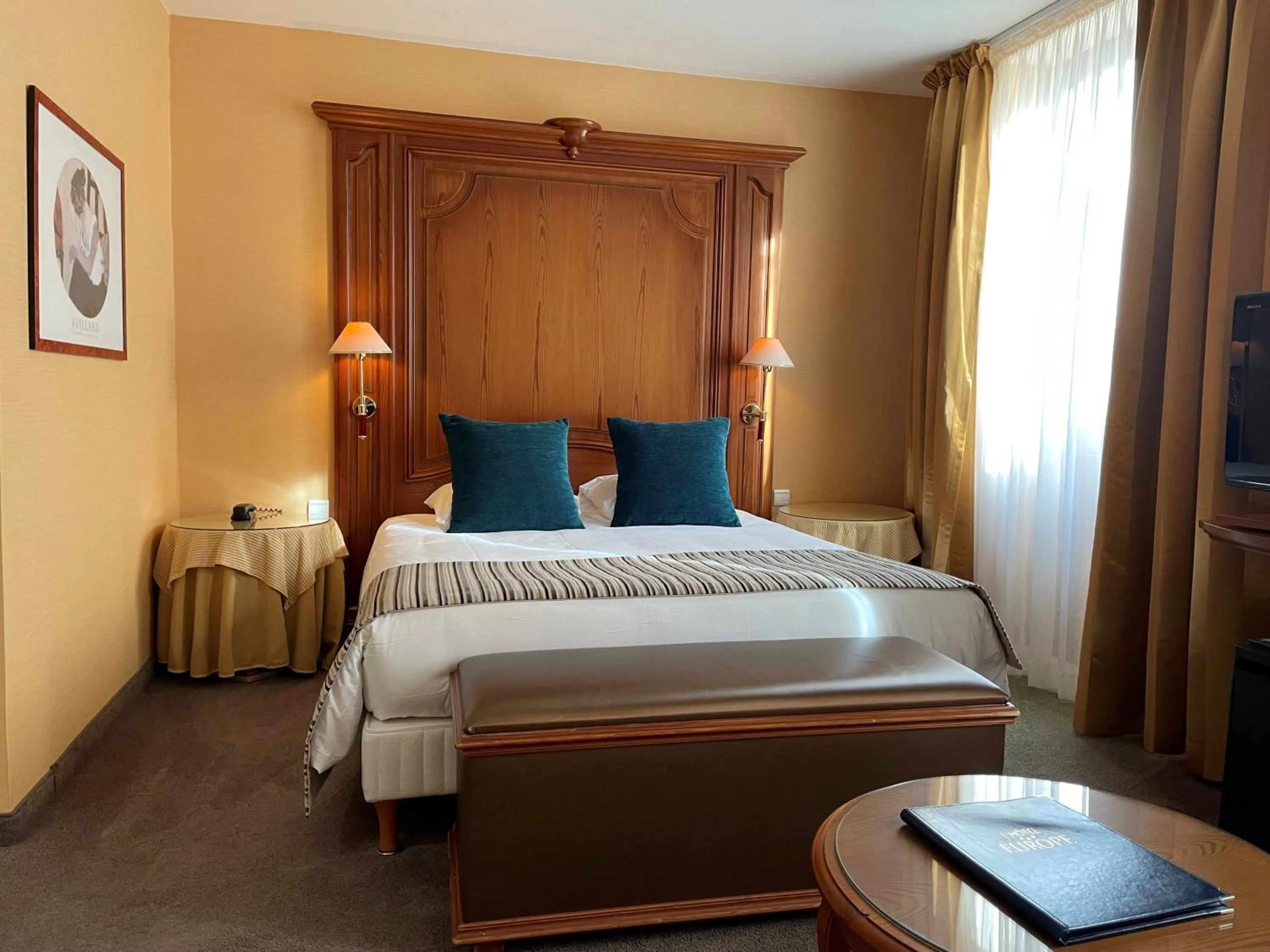 Bed in Hôtel EUROPE