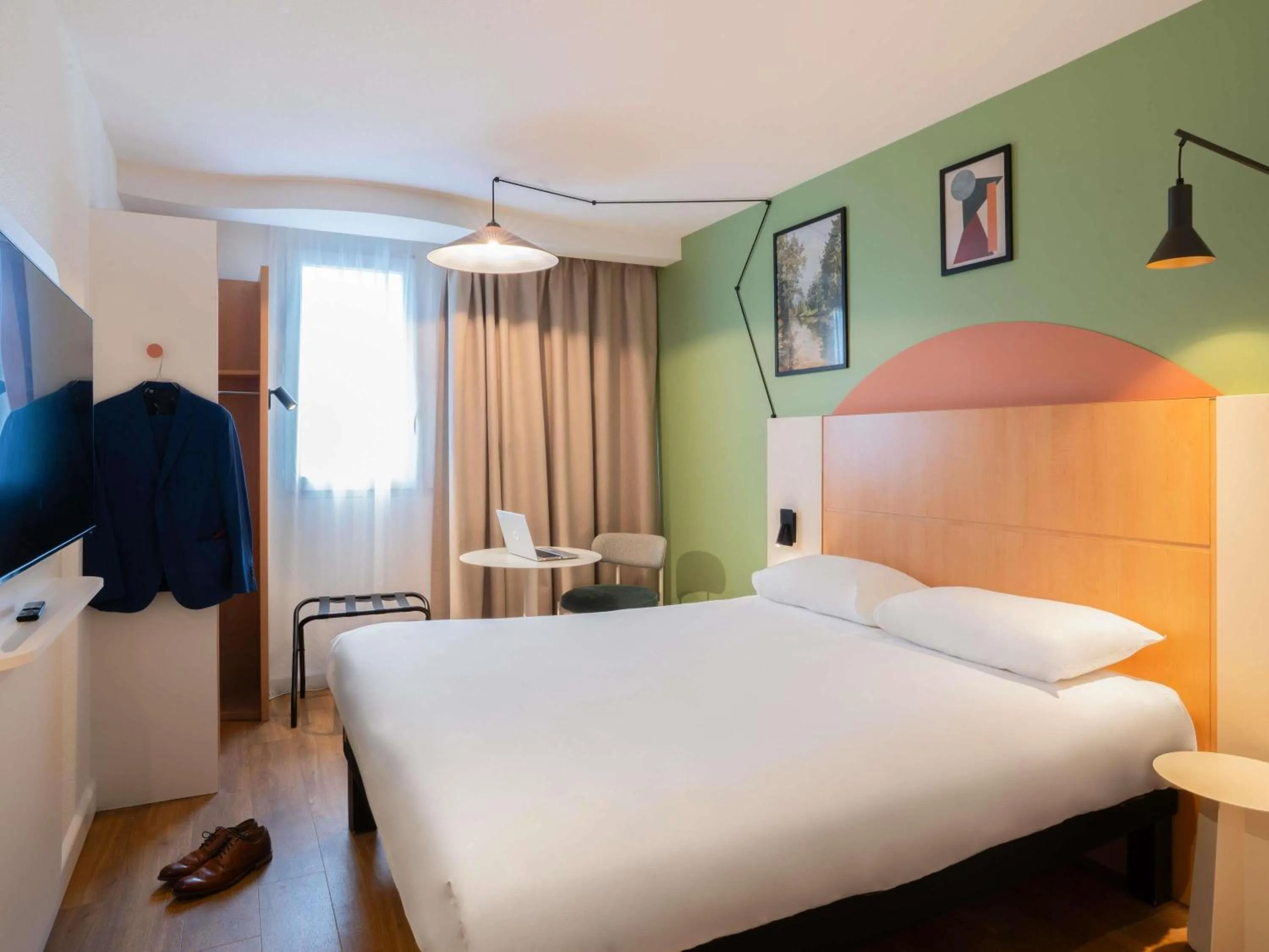 Bedroom, Bed in ibis Marne La Vallée Val d'Europe