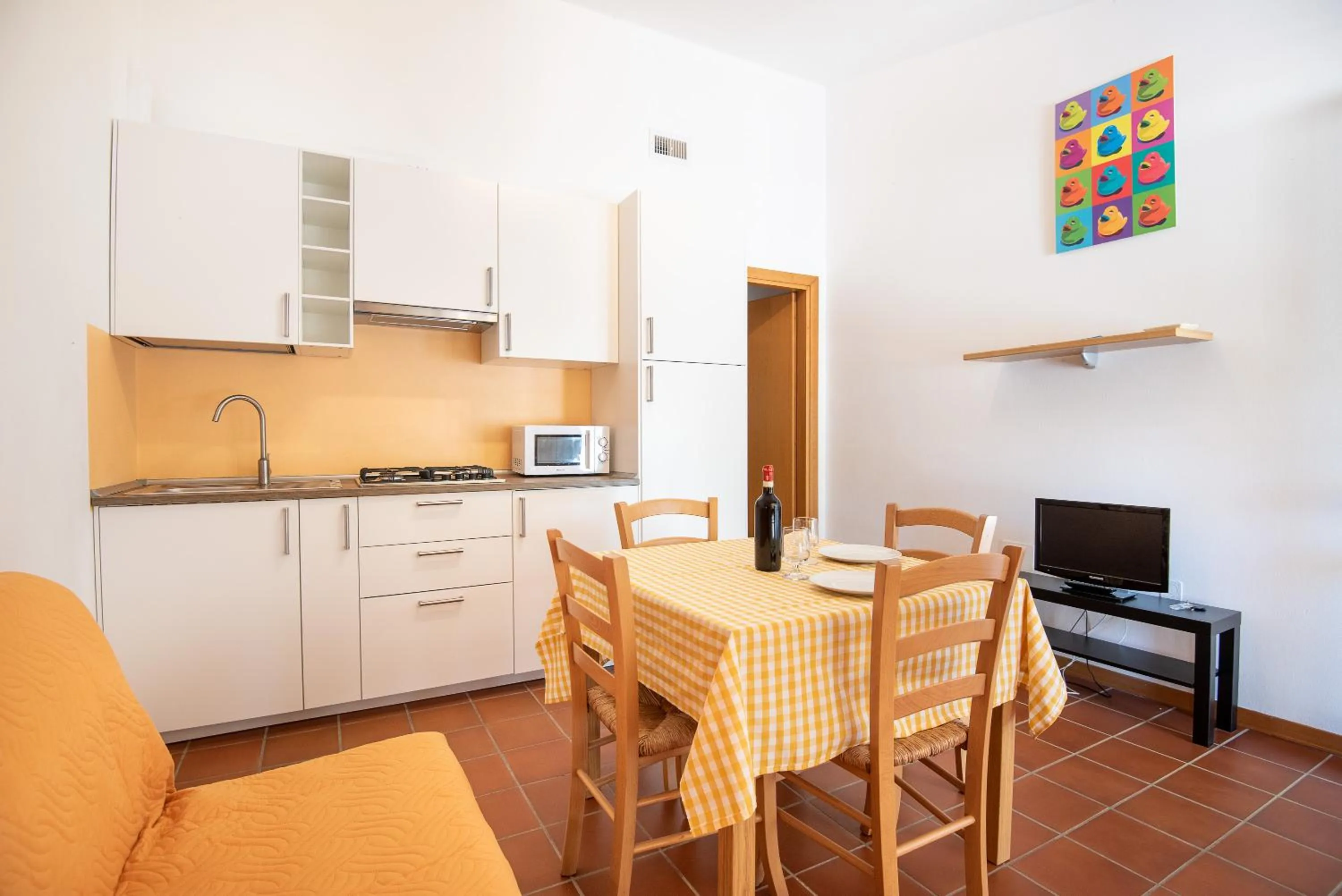 Kitchen or kitchenette in Ghiacci Vecchi Residence