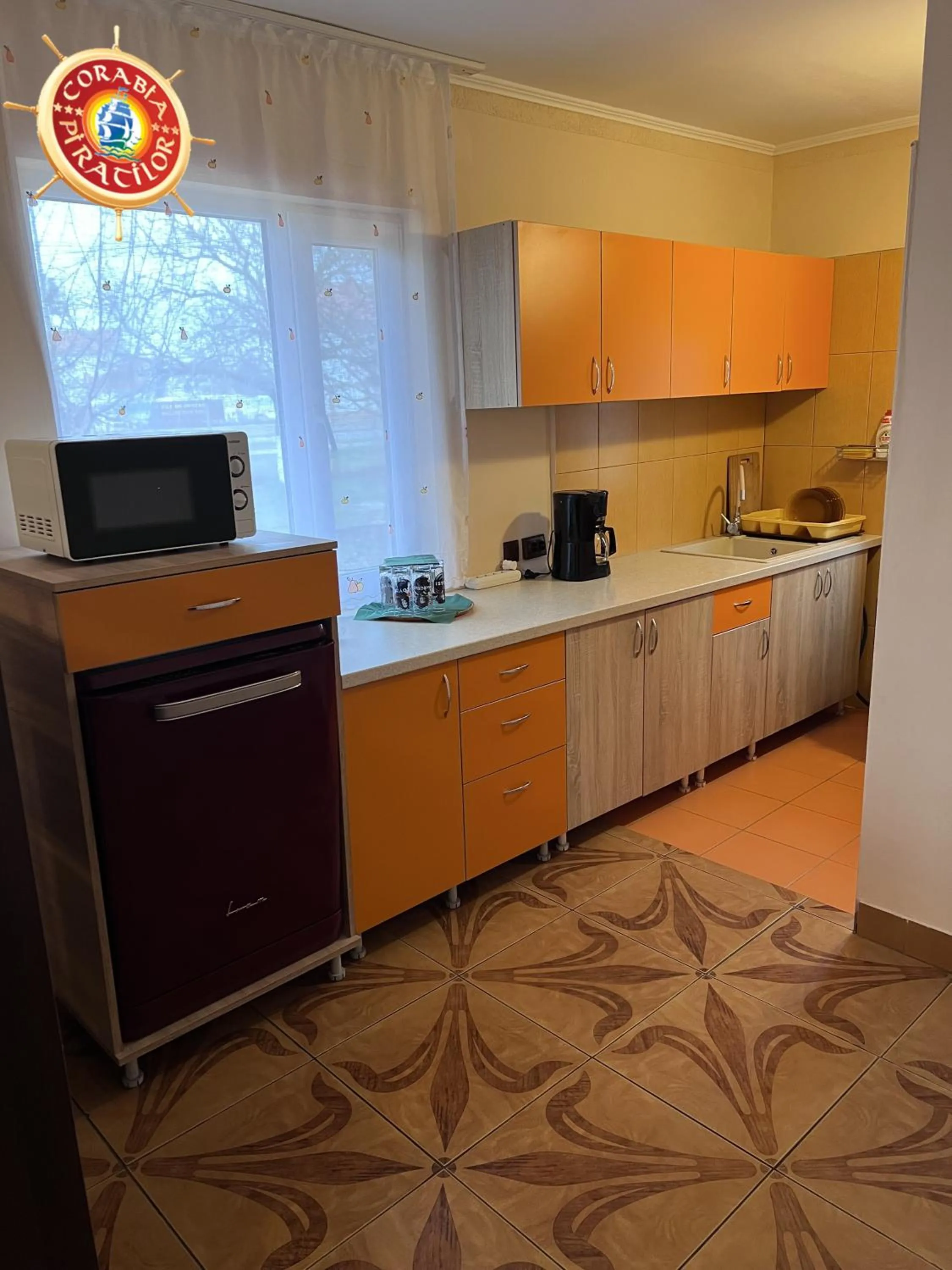 Kitchen or kitchenette in Club de Vacanta Corabia Piratilor - Family Resort Mamaia Nord