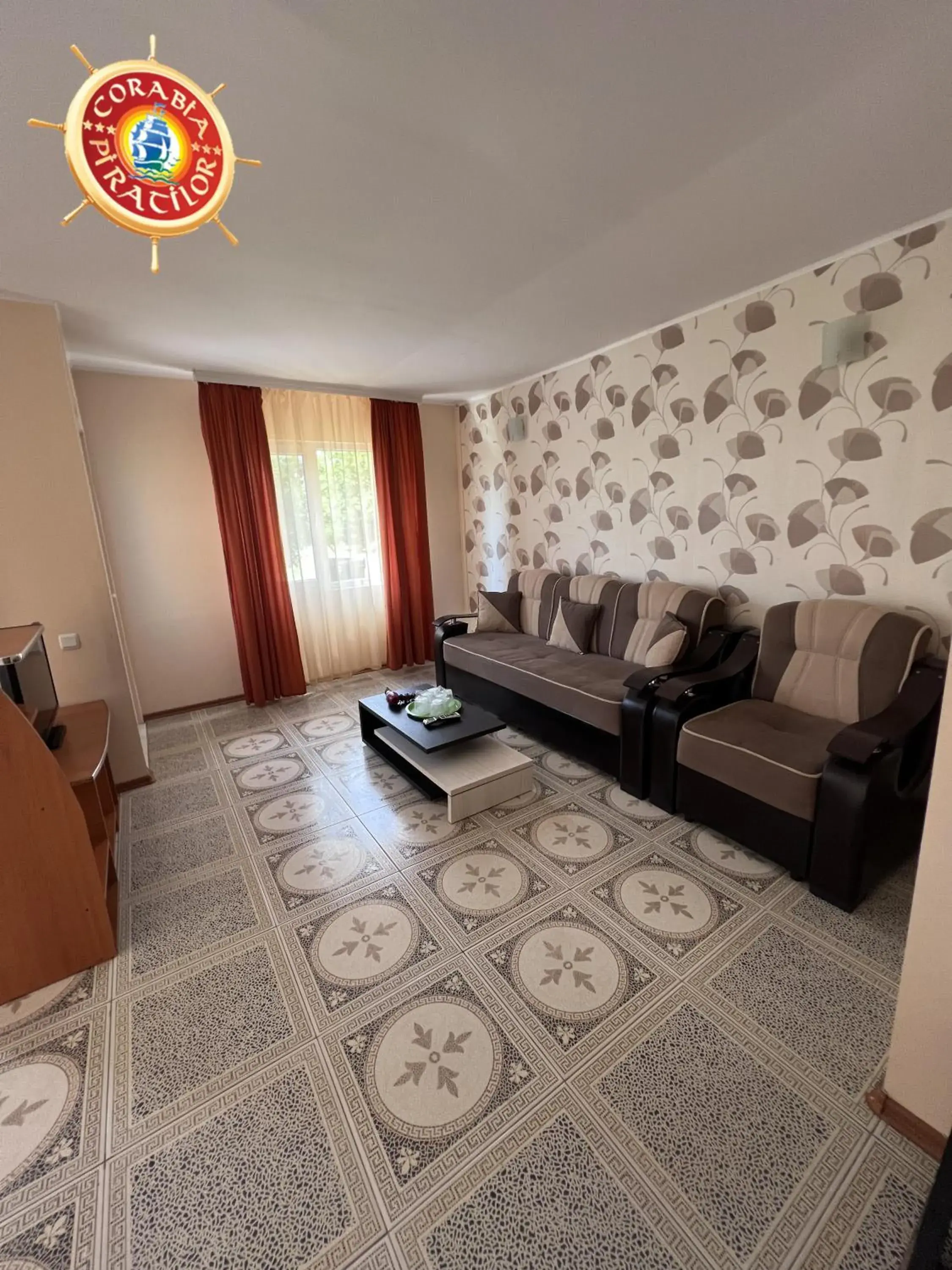 Duplex Family Two-Bedroom Apartment with Terrace in Club de Vacanta Corabia Piratilor - Family Resort Mamaia Nord Duplex Family Two-Bedroom Apartment with Terrace in Club de Vacanta Corabia Piratilor - Family Resort Mamaia Nord