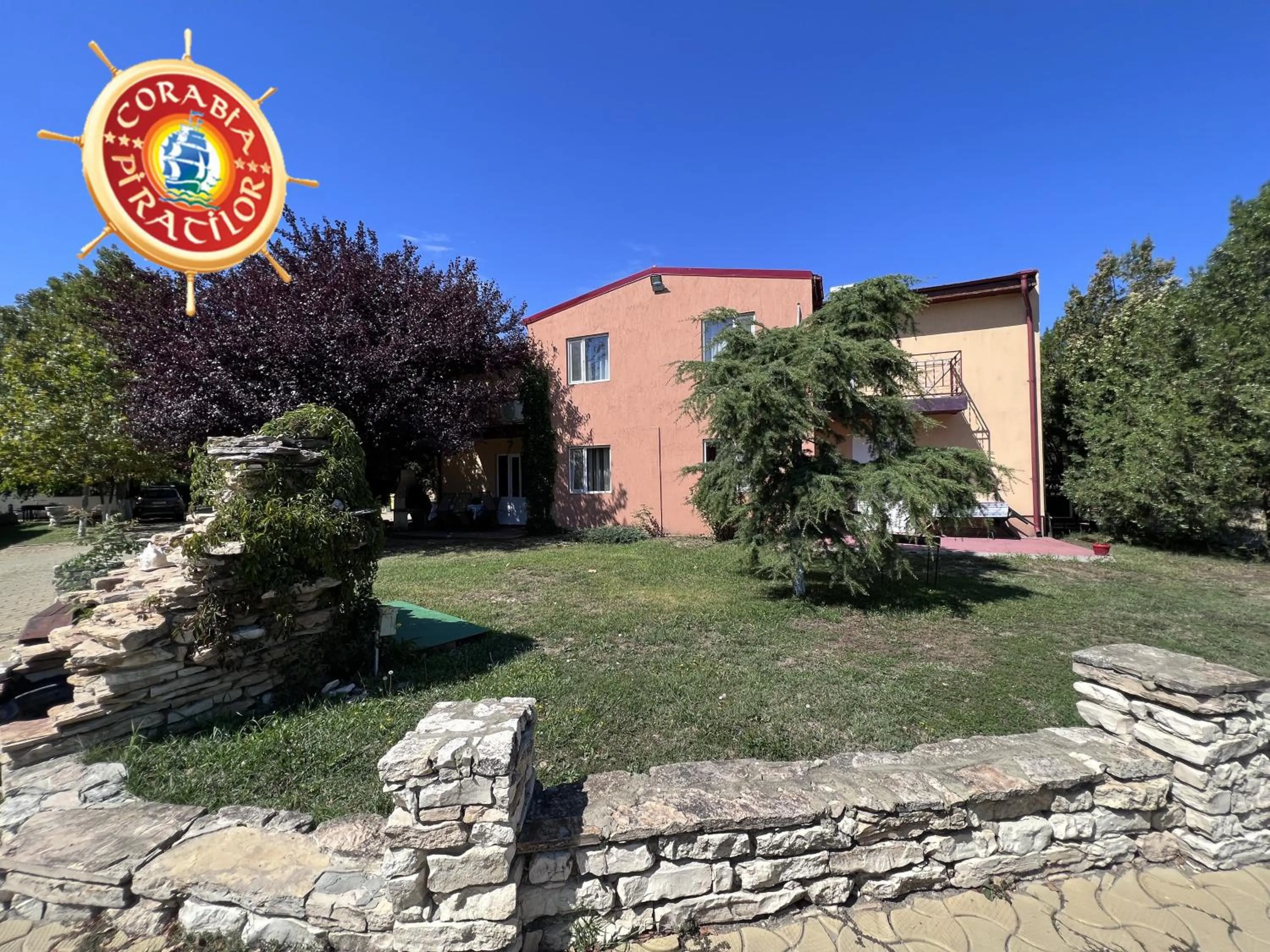 Garden in Club de Vacanta Corabia Piratilor - Family Resort Mamaia Nord