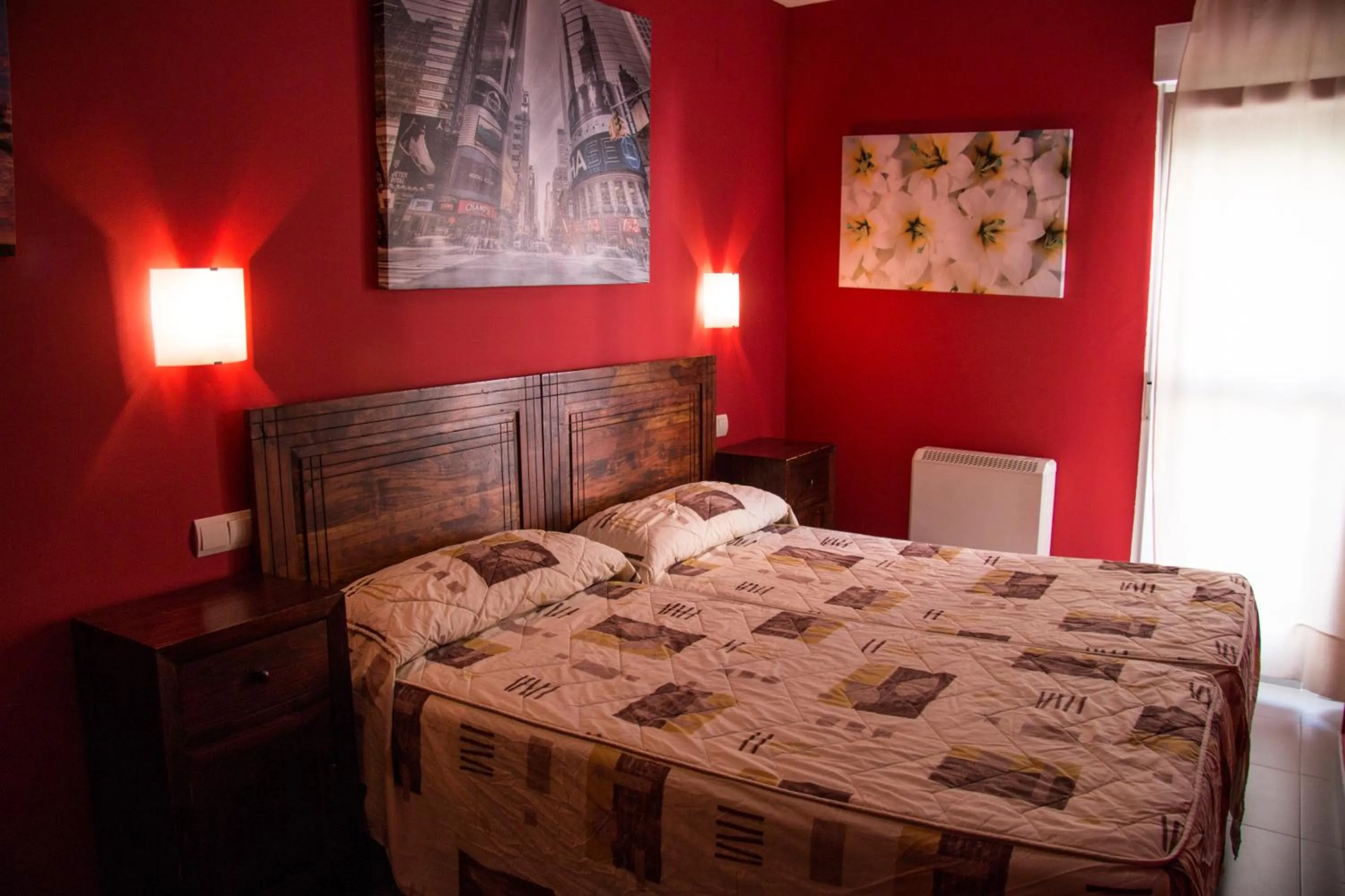 Bed in Apartahotel Rural CollaRubio Luxury