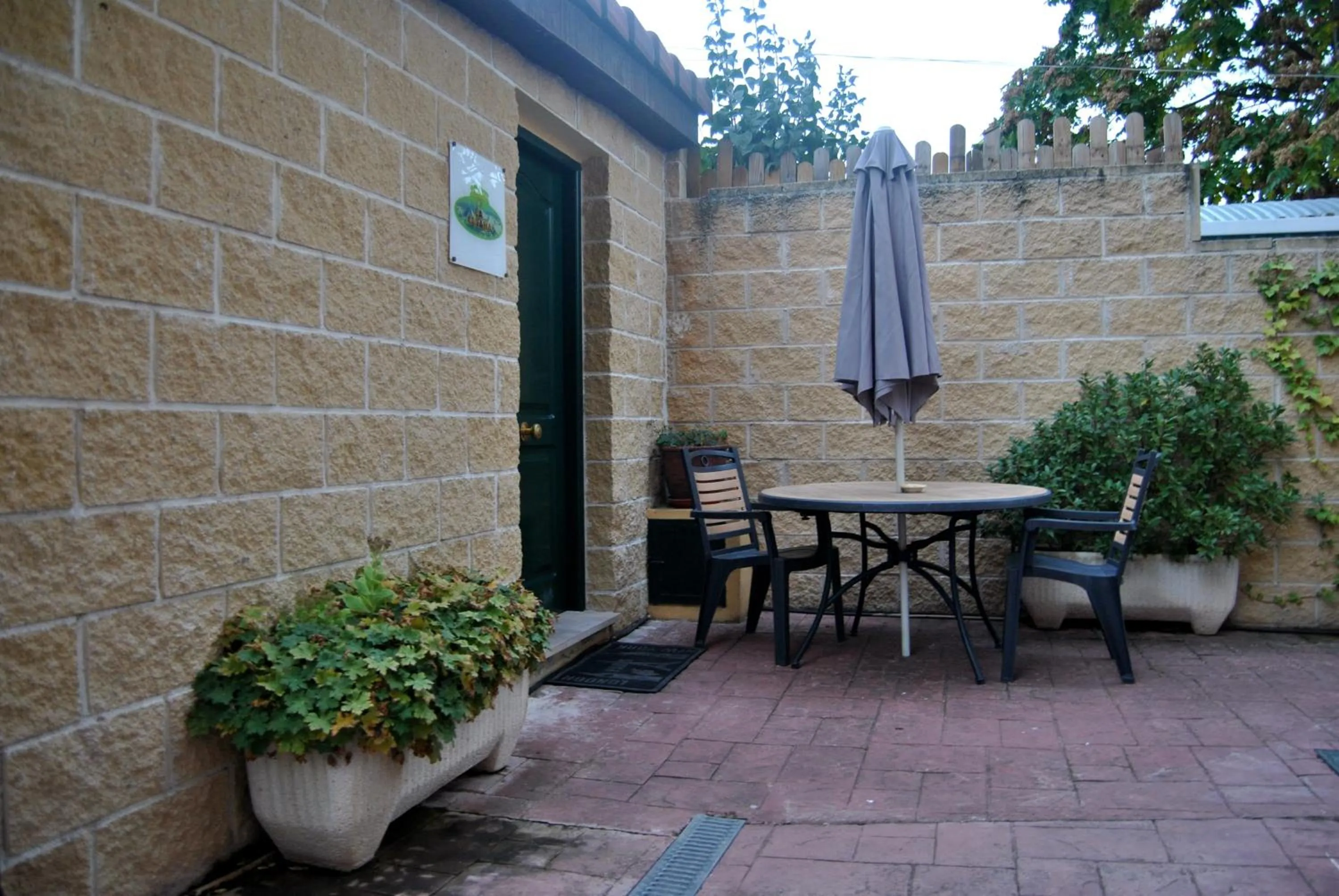 Patio in Apartahotel Rural CollaRubio Luxury