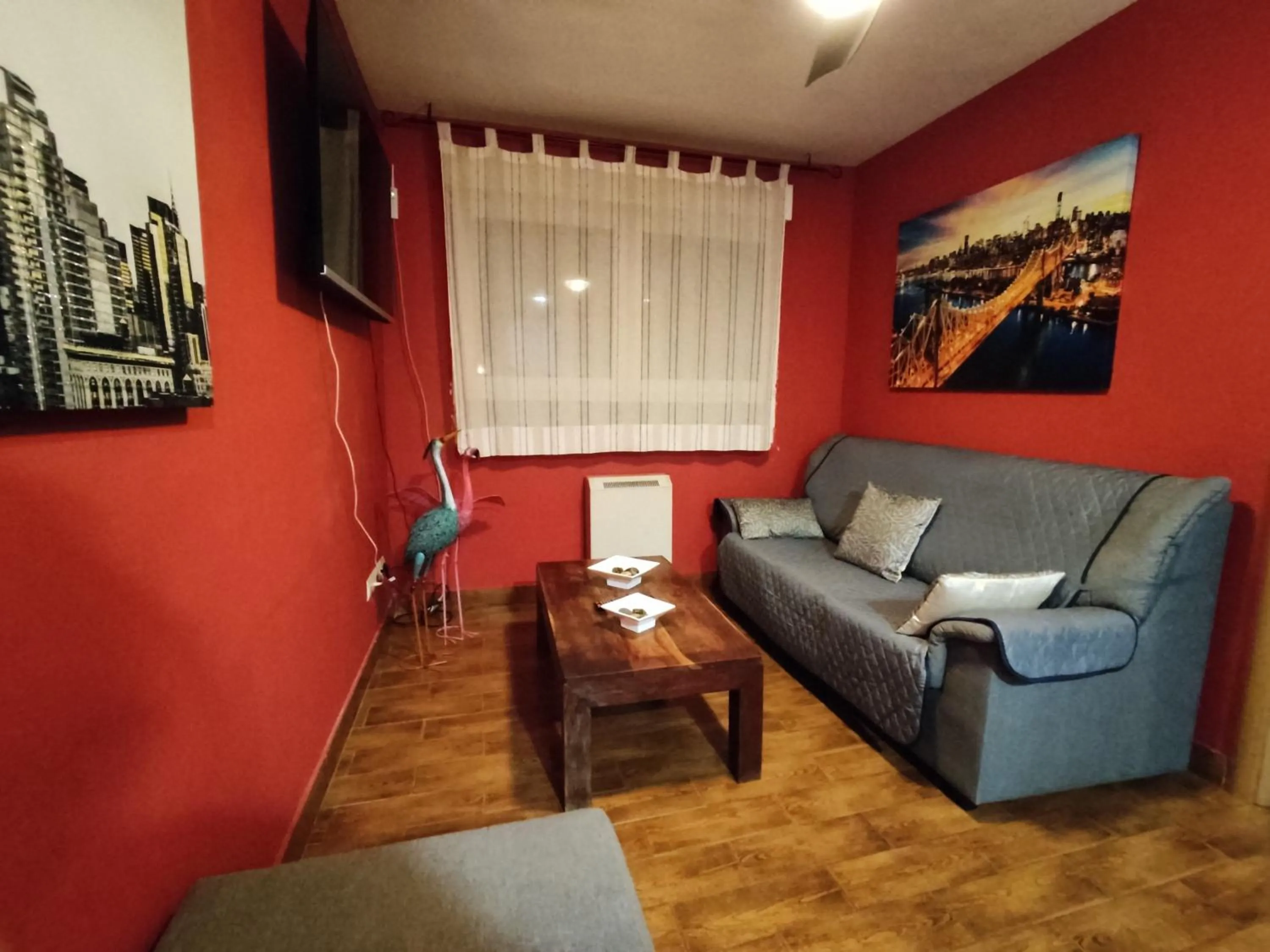 Living room in Apartahotel Rural CollaRubio Luxury