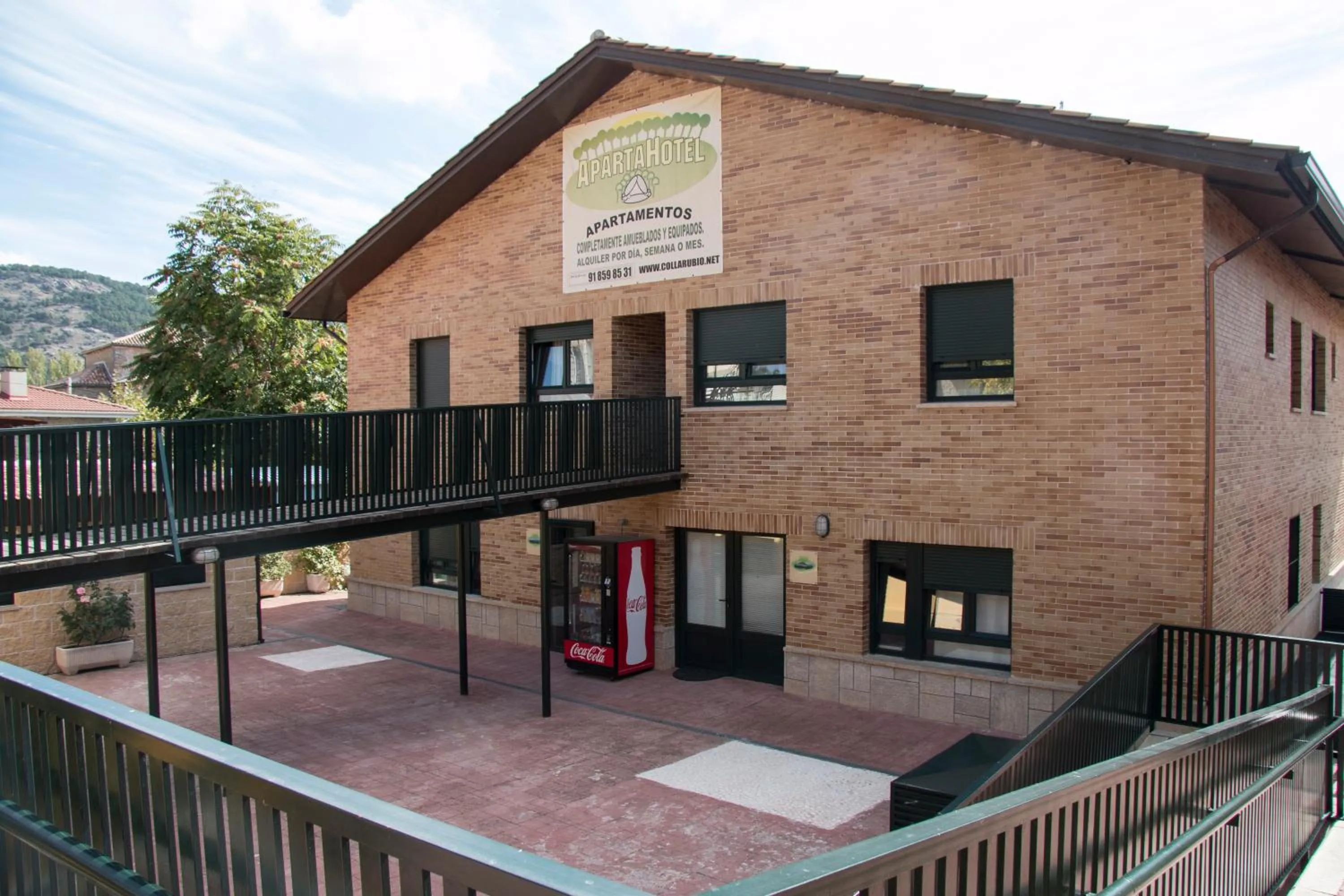 Property building in Apartahotel Rural CollaRubio Luxury