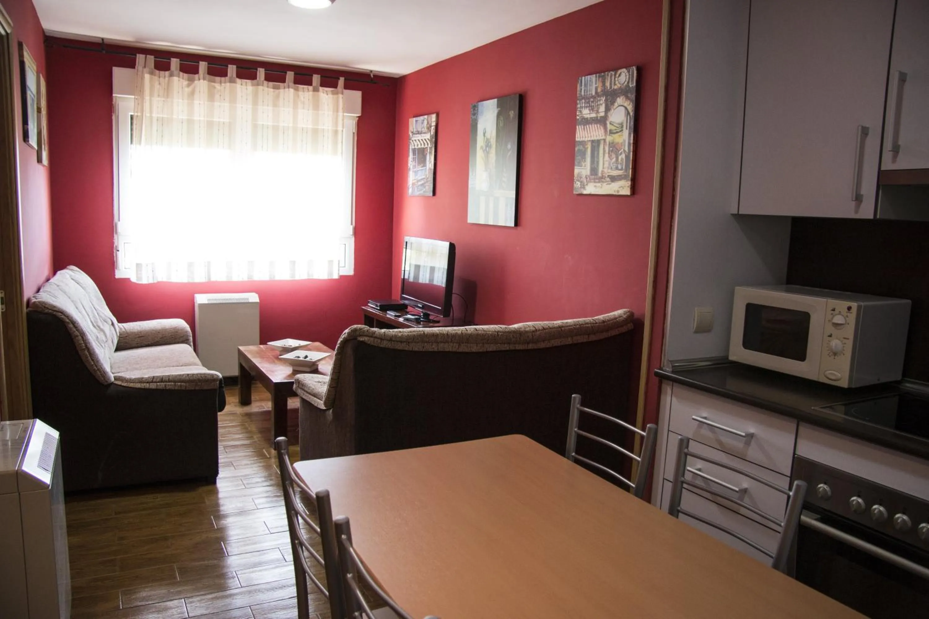 Living room in Apartahotel Rural CollaRubio Luxury