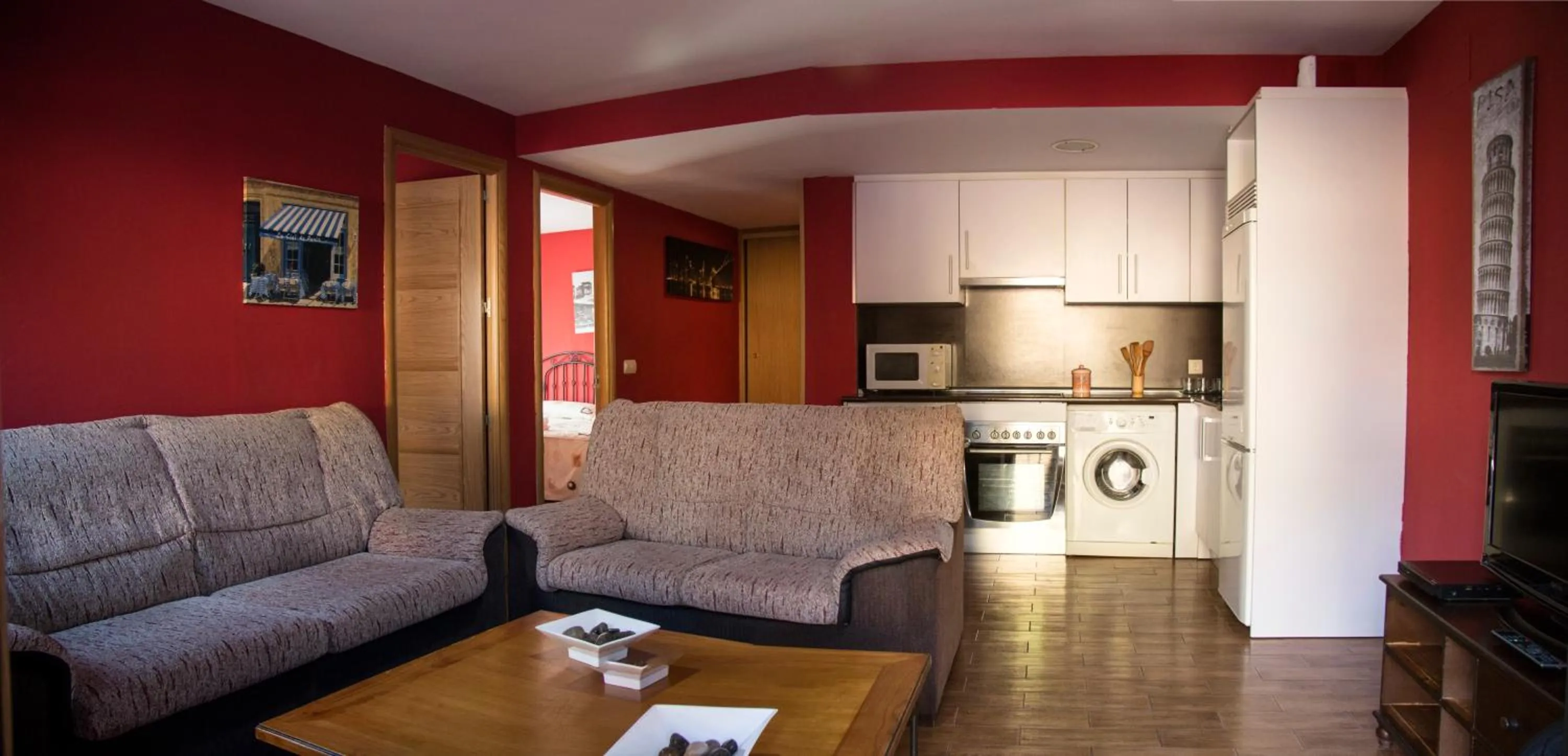 Living room in Apartahotel Rural CollaRubio Luxury