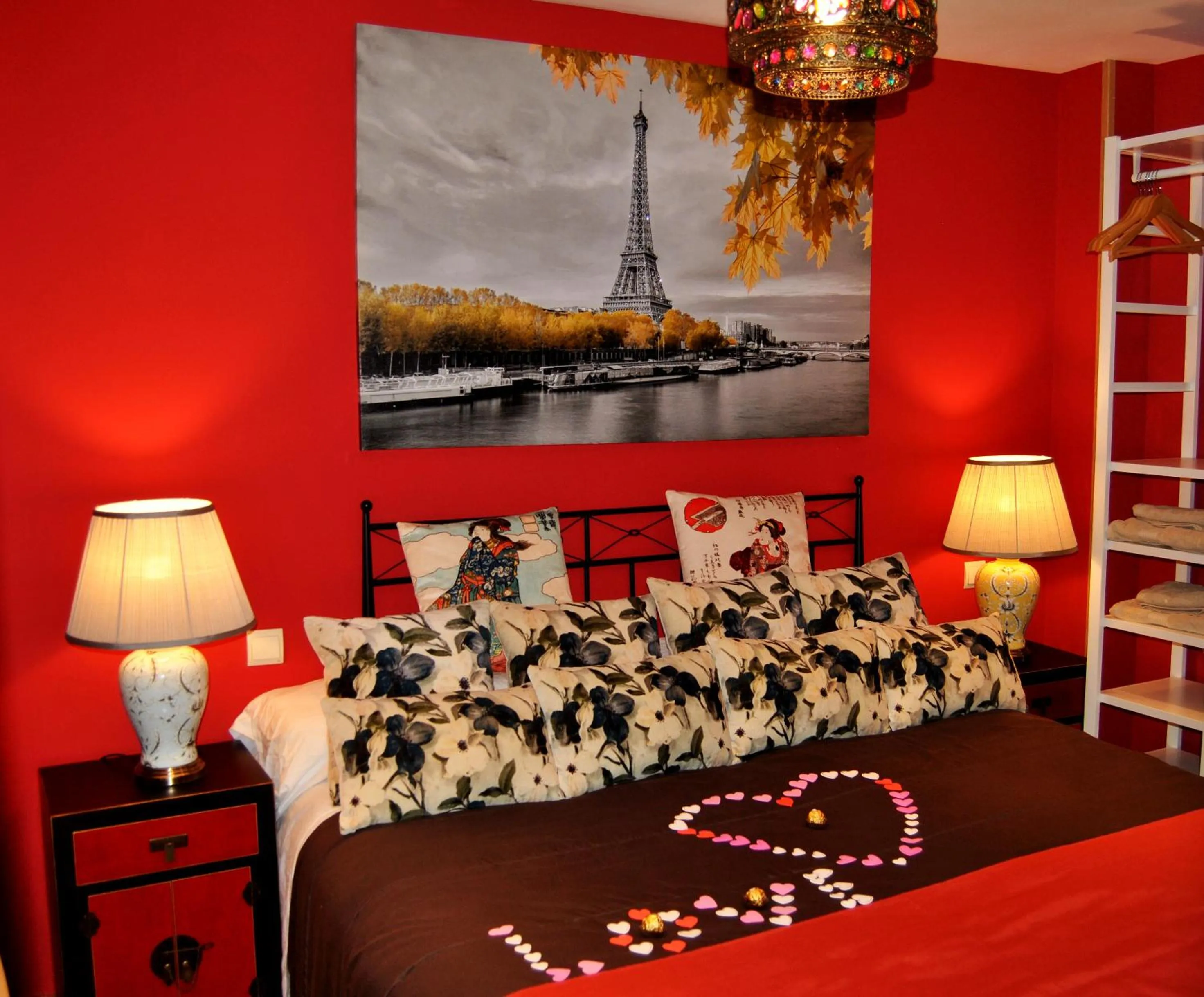 Bed in Apartahotel Rural CollaRubio Luxury