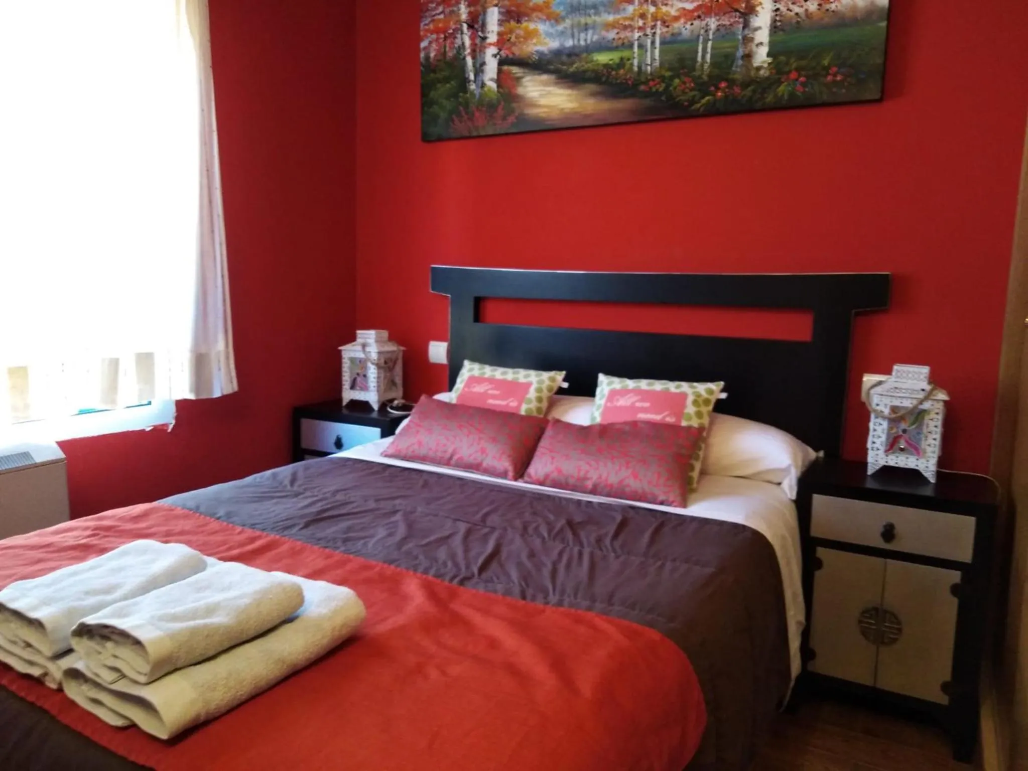 Bed in Apartahotel Rural CollaRubio Luxury