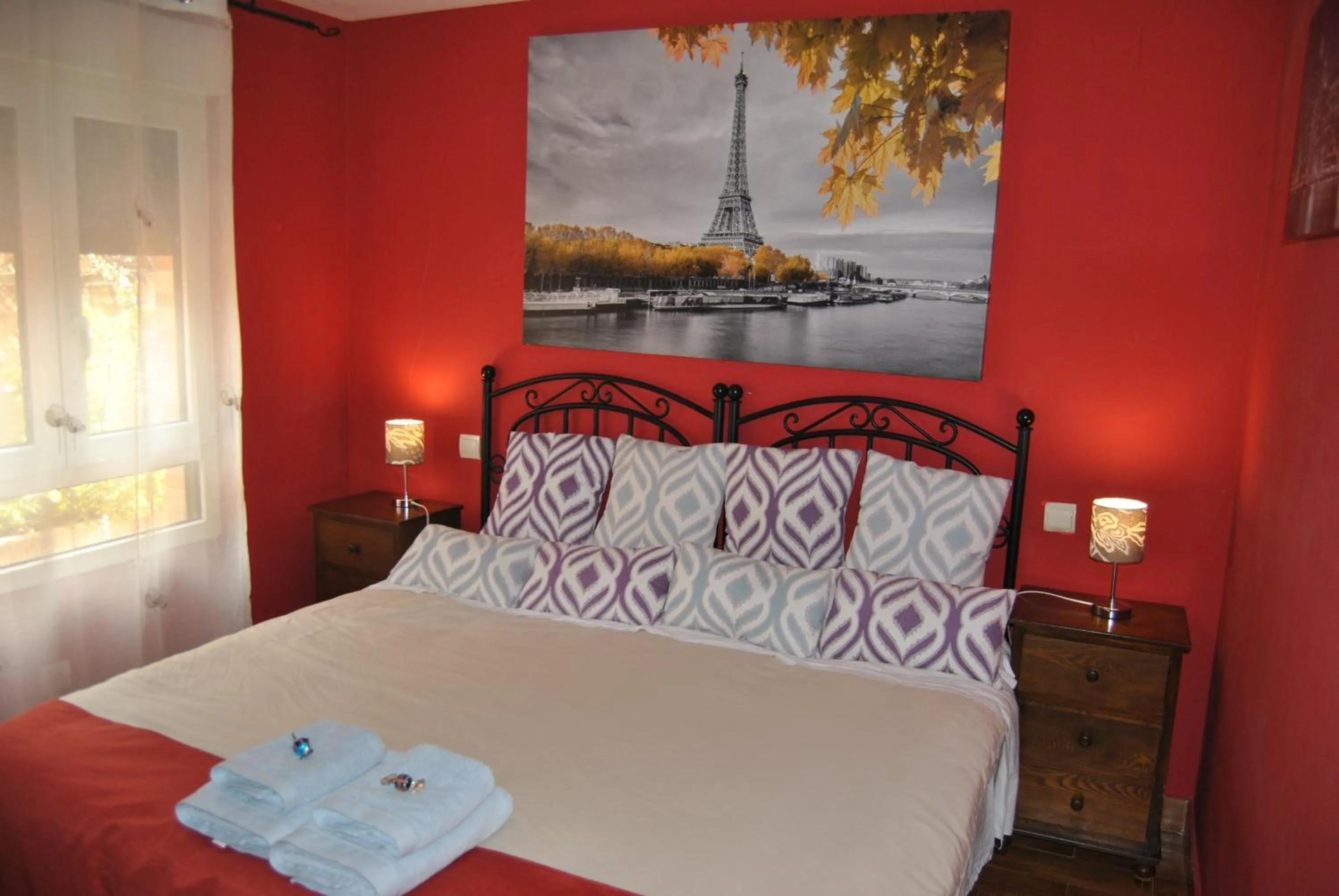 Bed in Apartahotel Rural CollaRubio Luxury