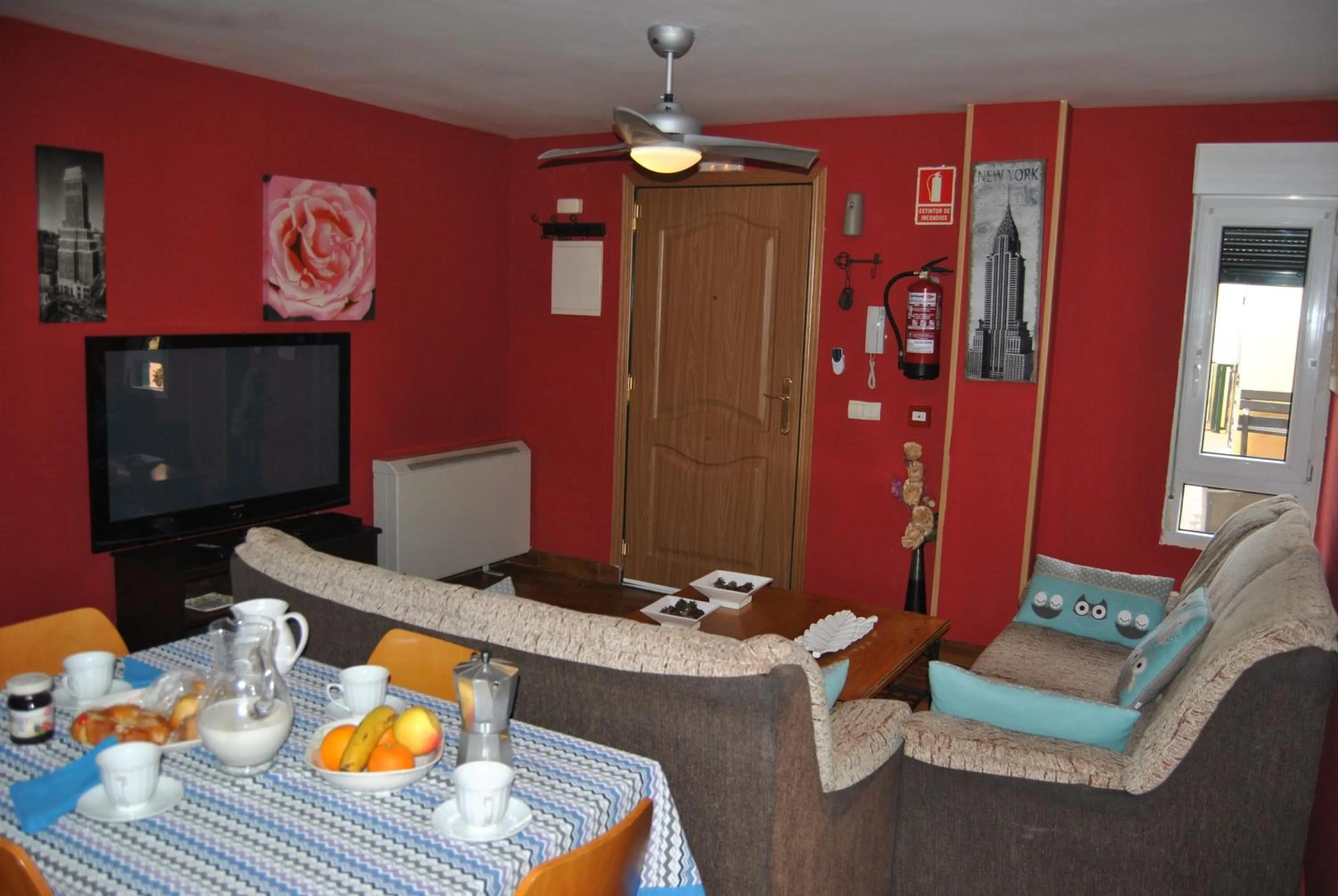 Living room in Apartahotel Rural CollaRubio Luxury