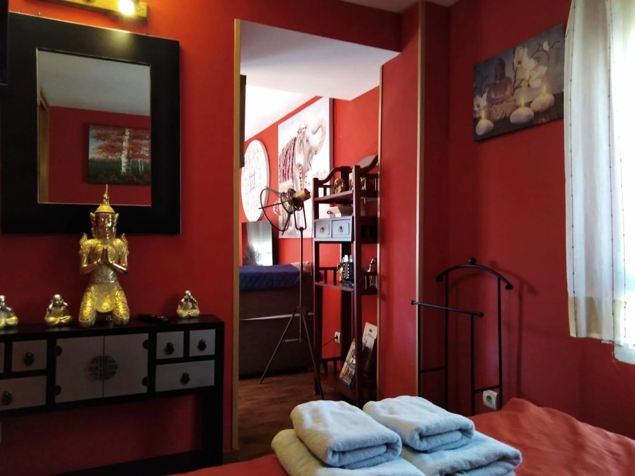 Bed in Apartahotel Rural CollaRubio Luxury