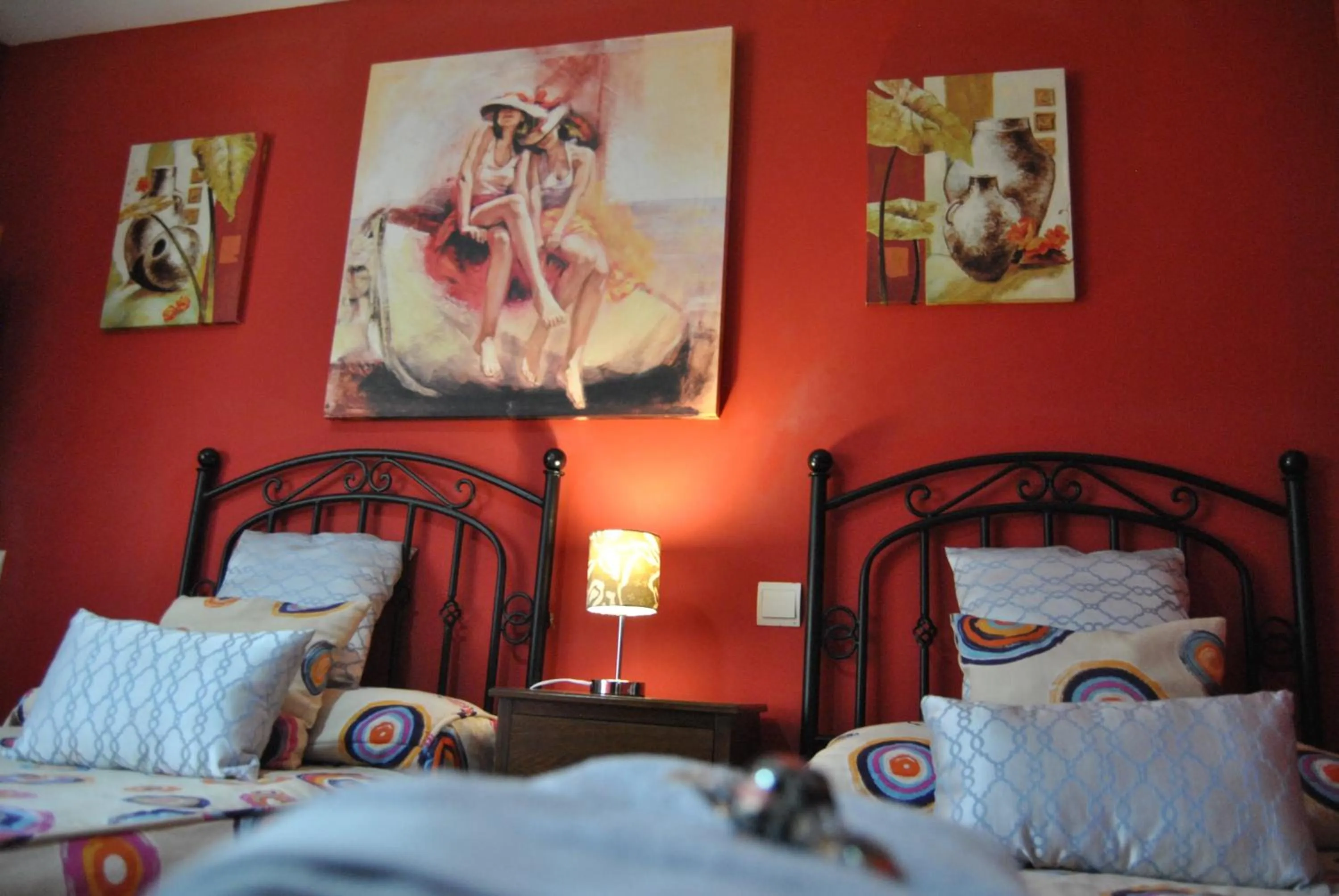 Bed in Apartahotel Rural CollaRubio Luxury