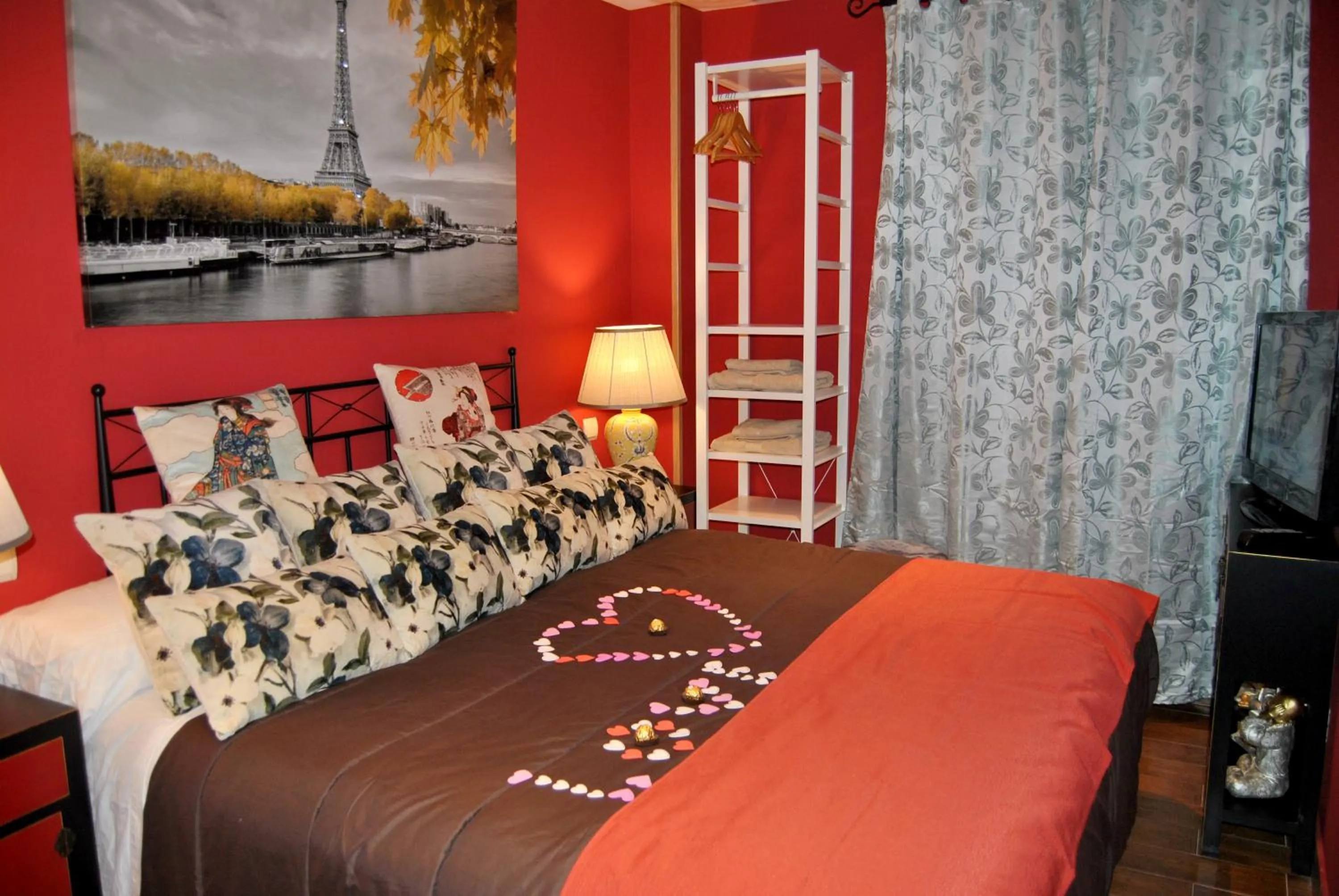 Bed in Apartahotel Rural CollaRubio Luxury