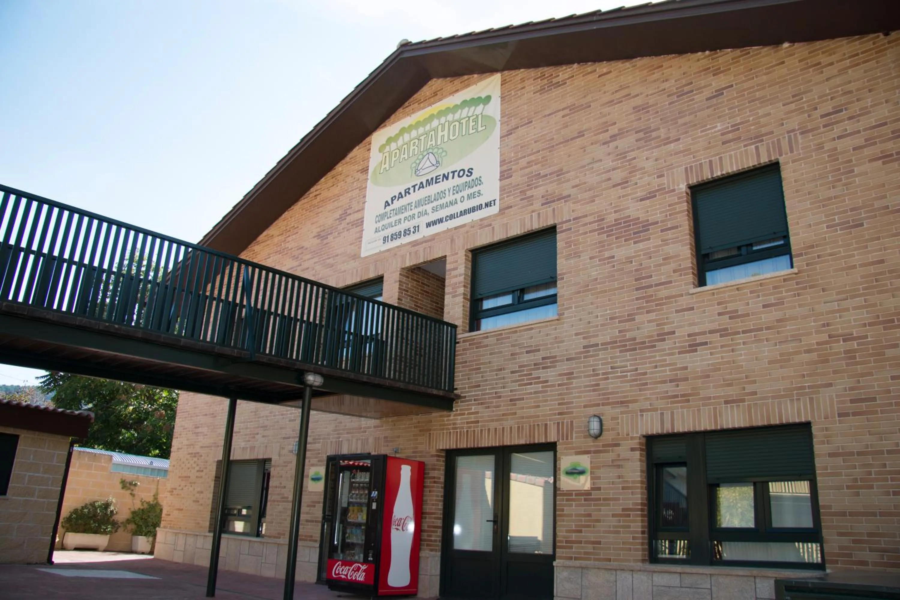 Property building in Apartahotel Rural CollaRubio Luxury