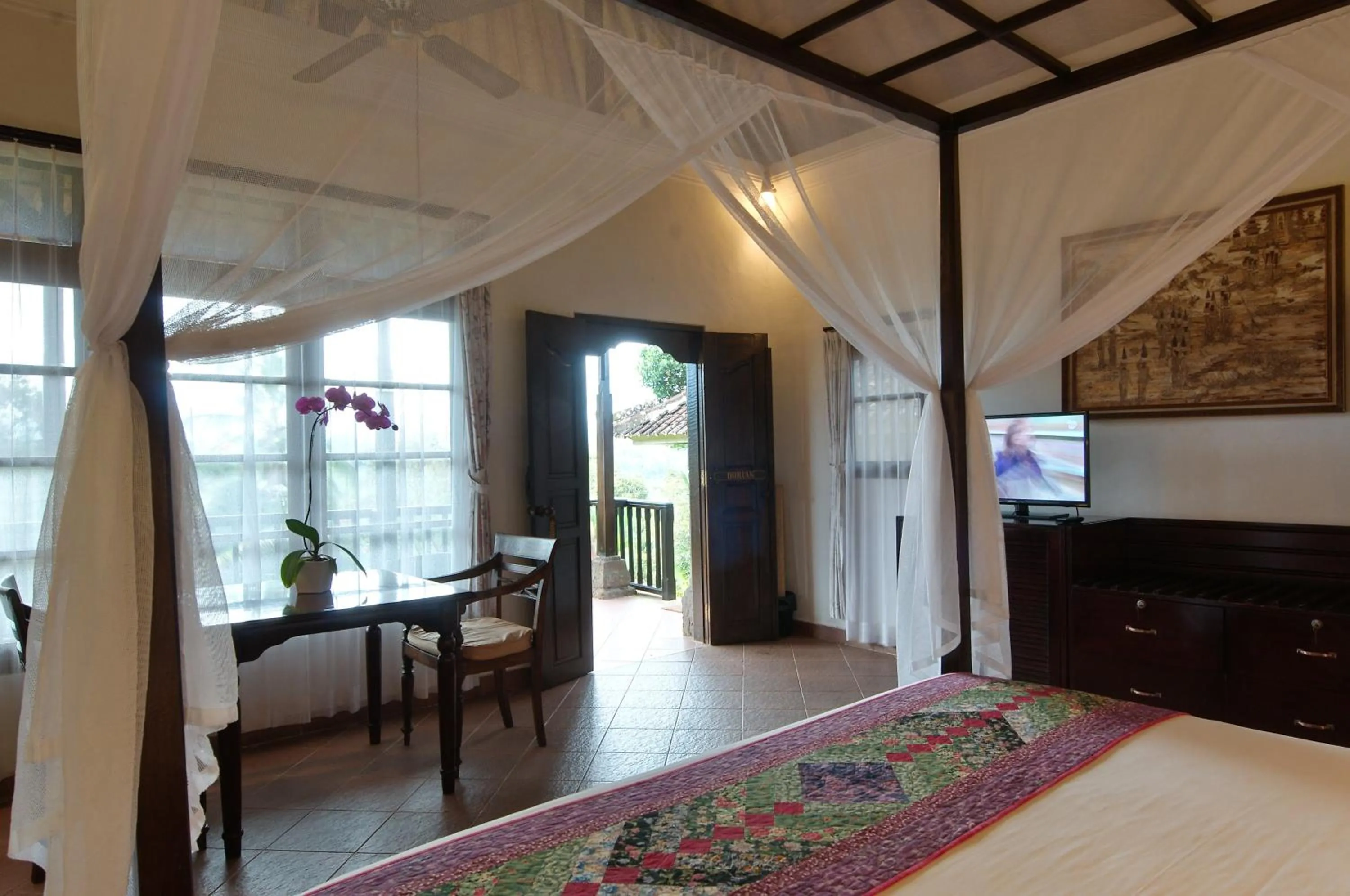 Bed in Cempaka Belimbing Villa