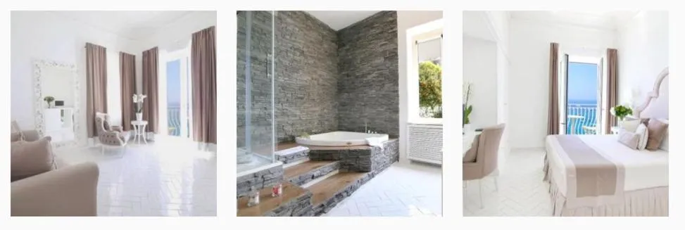 Bed in Hotel Marincanto