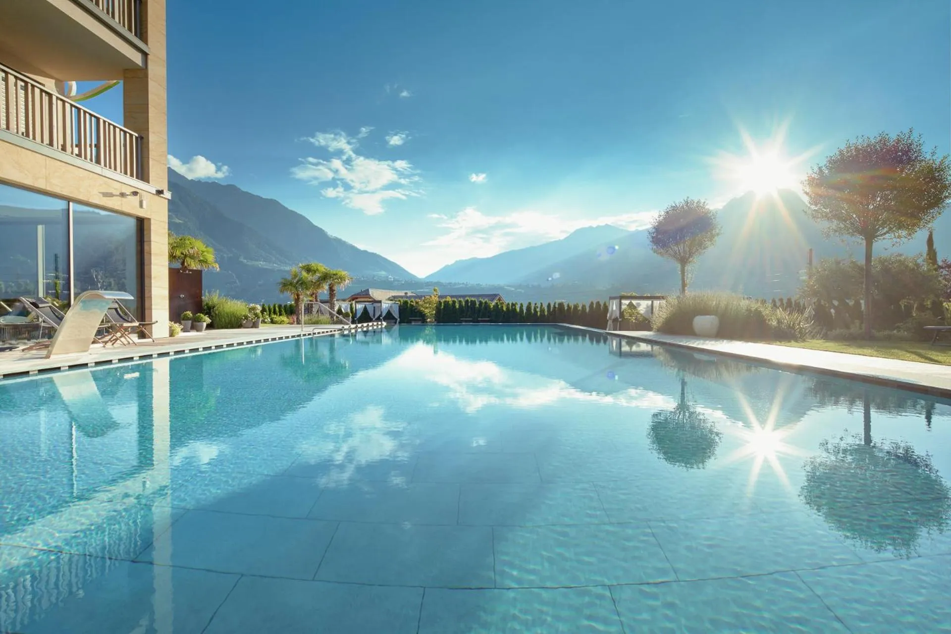 Garden in La Maiena Meran Resort