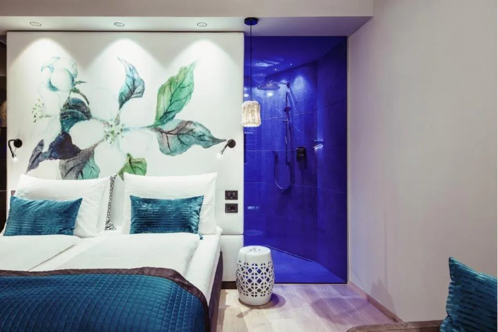 Bedroom, Bed in La Maiena Meran Resort