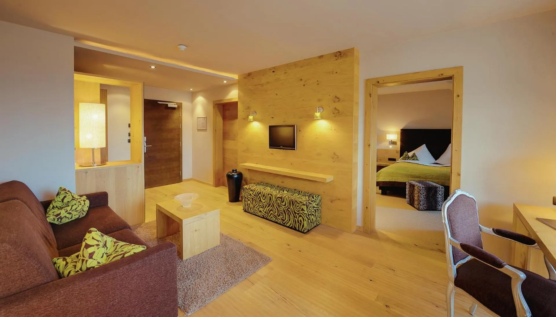 Living room in La Maiena Meran Resort