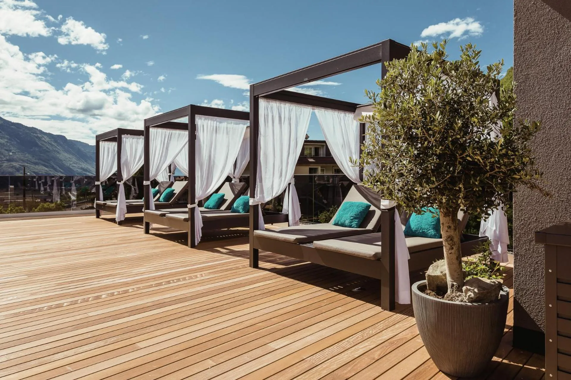 Balcony/Terrace in La Maiena Meran Resort
