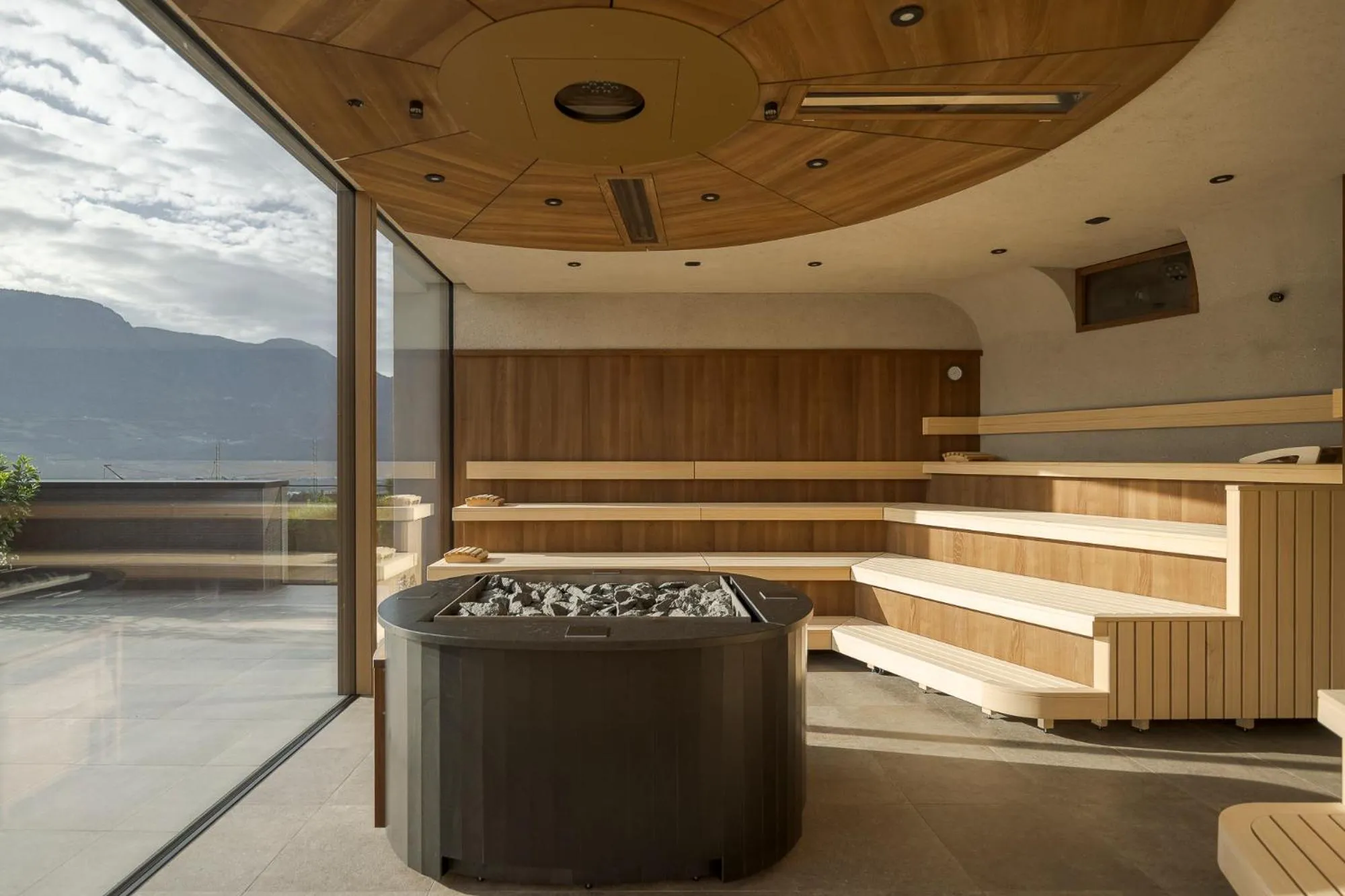 Sauna in La Maiena Meran Resort